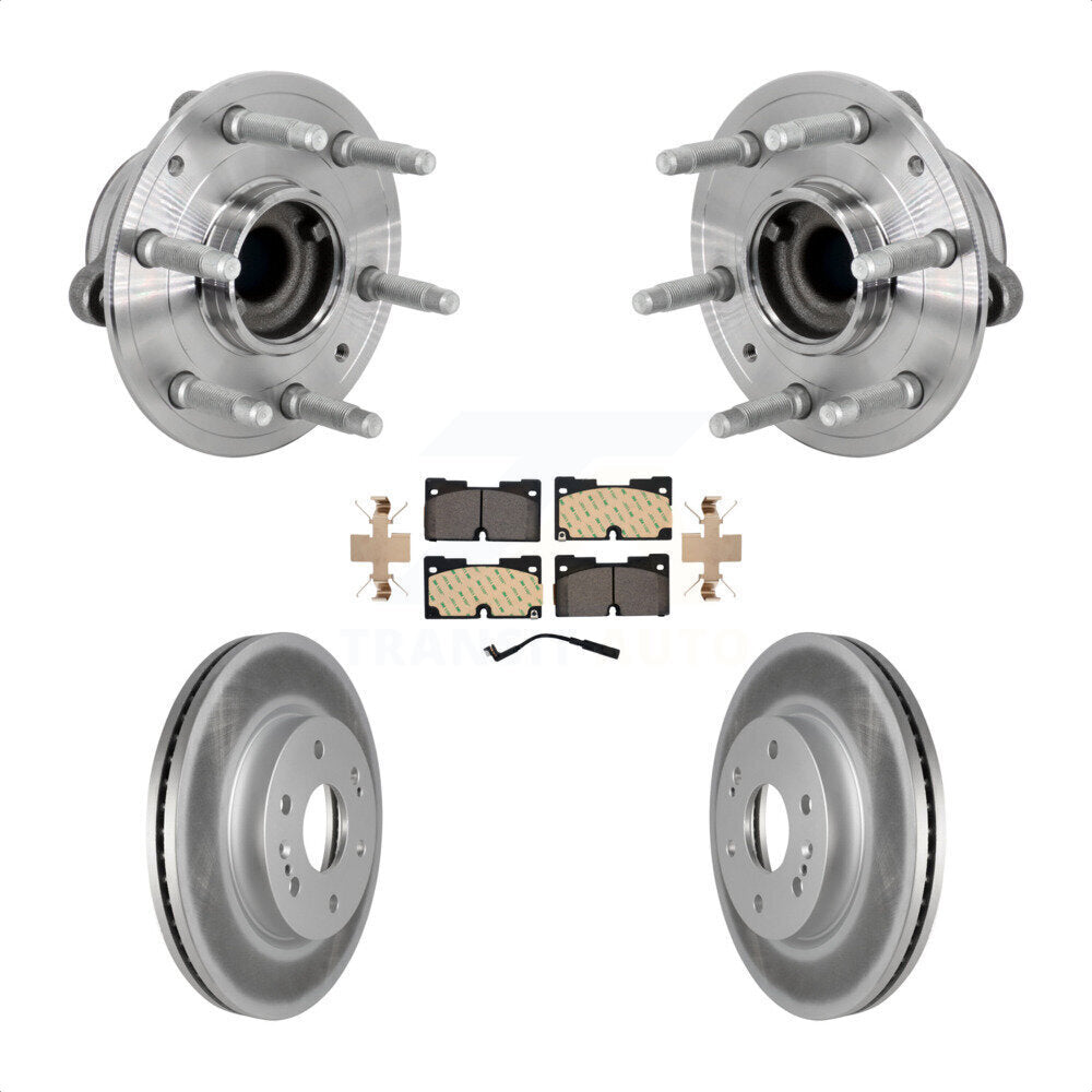 Transit Auto KBB-133310 Wheel Bearing and Hub Assembly for 2019-2023 Chevrolet Silverado 1500 LTD, GMC Sierra 1500 Limited, Cadillac Escalade & more - Front product image