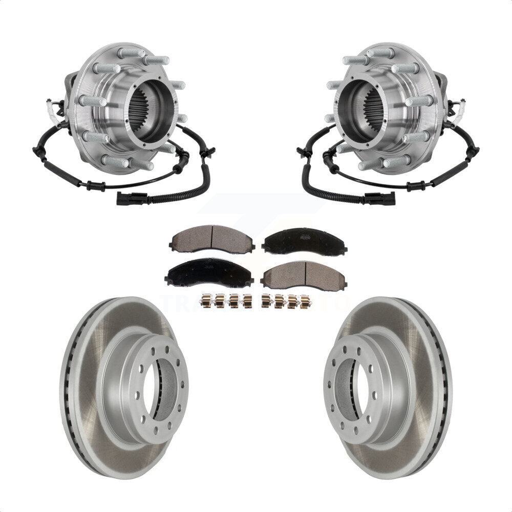 Transit Auto KBB-133318 Wheel Bearing and Hub Assembly for 2017-2021 Ford F-450 Super Duty, Ford F-550 Super Duty - Front product image