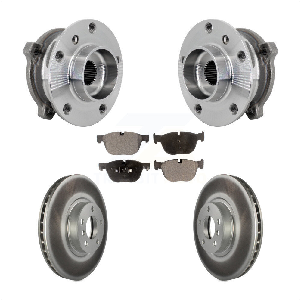Transit Auto KBB-133330 Wheel Bearing and Hub Assembly for 2007-2018 BMW X5, BMW X6 - Front product image
