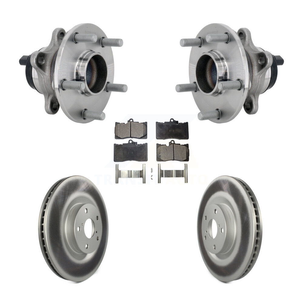 Transit Auto KBB-133337 Wheel Bearing and Hub Assembly for 2013-2023 Lexus RC300, Lexus RC350, Lexus GS300 & more - Front product image