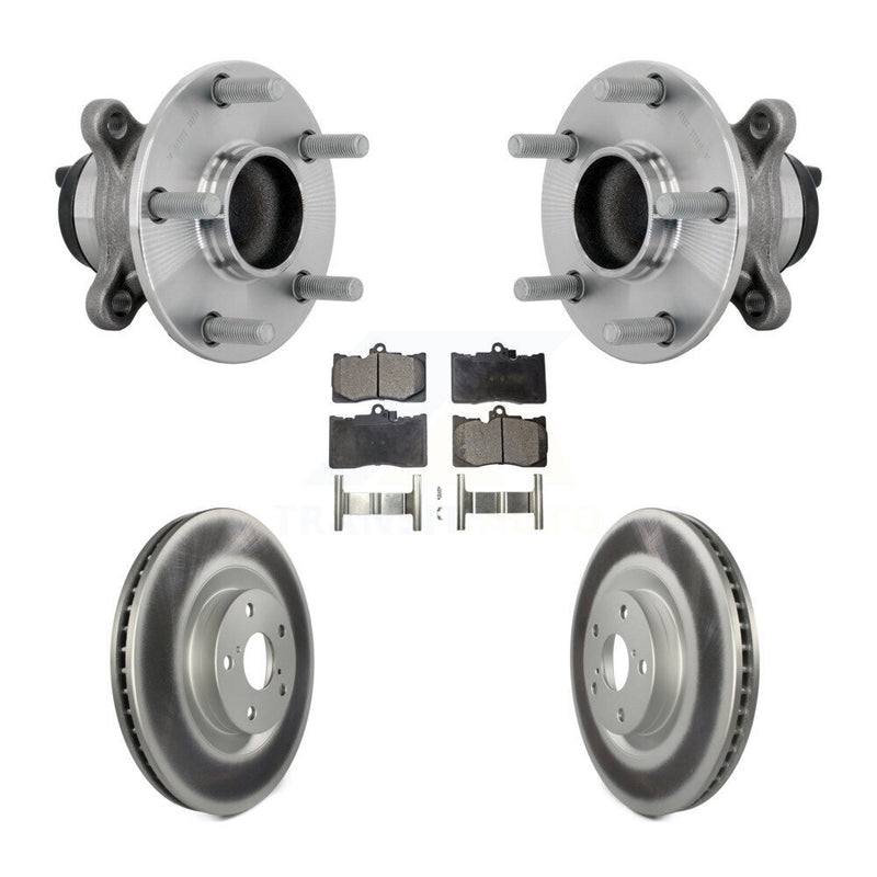 Transit Auto KBB-133339 Wheel Bearing and Hub Assembly for 2014-2020 Lexus IS350, Lexus IS300, Lexus IS200t - Front product image