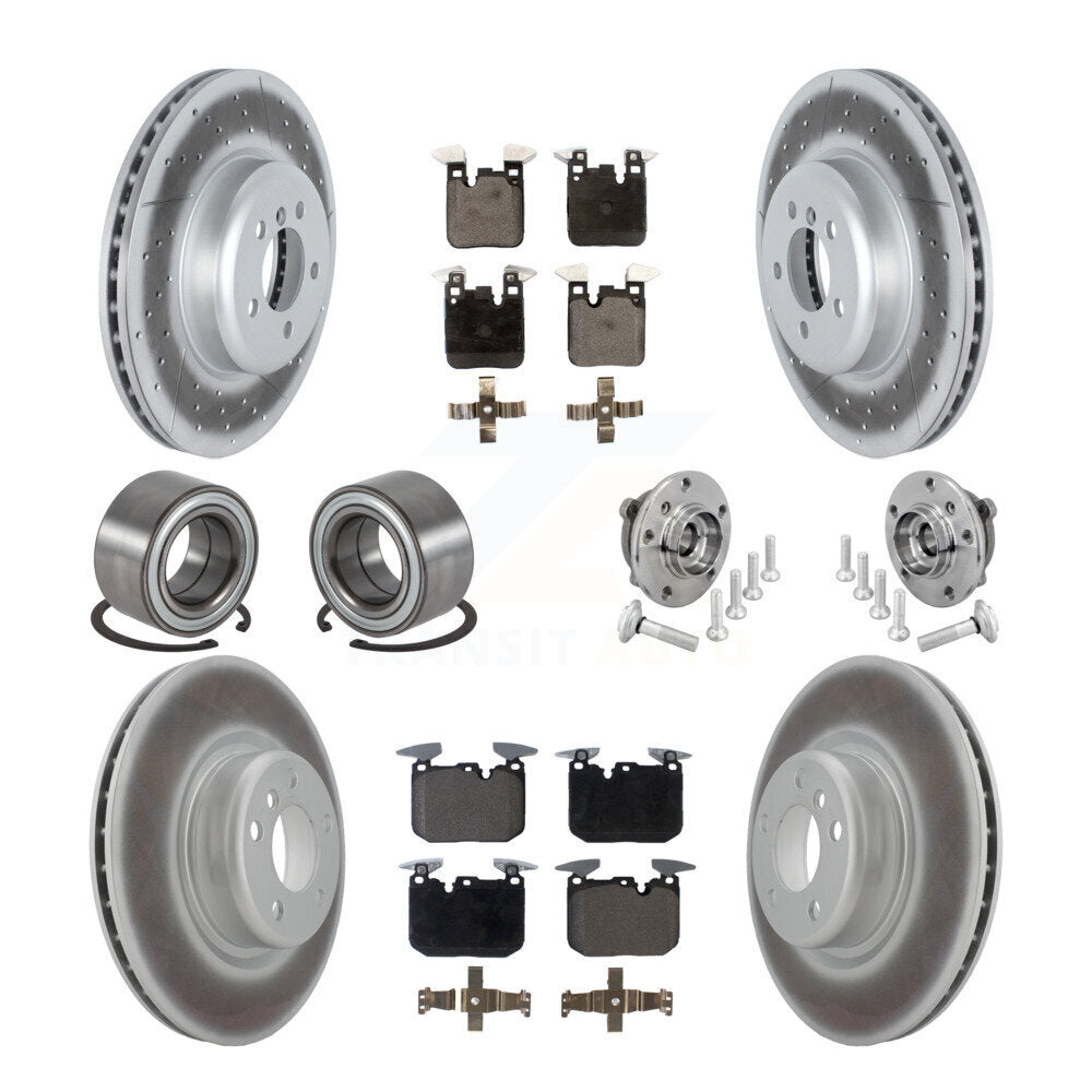 Transit Auto KBB-133343 Wheel Bearing and Hub Assembly for 2018-2020 BMW M240i xDrive - Front and Rear product image
