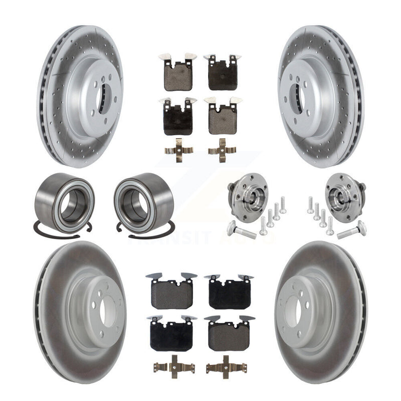Transit Auto KBB-133343 Wheel Bearing and Hub Assembly for 2018-2020 BMW M240i xDrive - Front and Rear product image