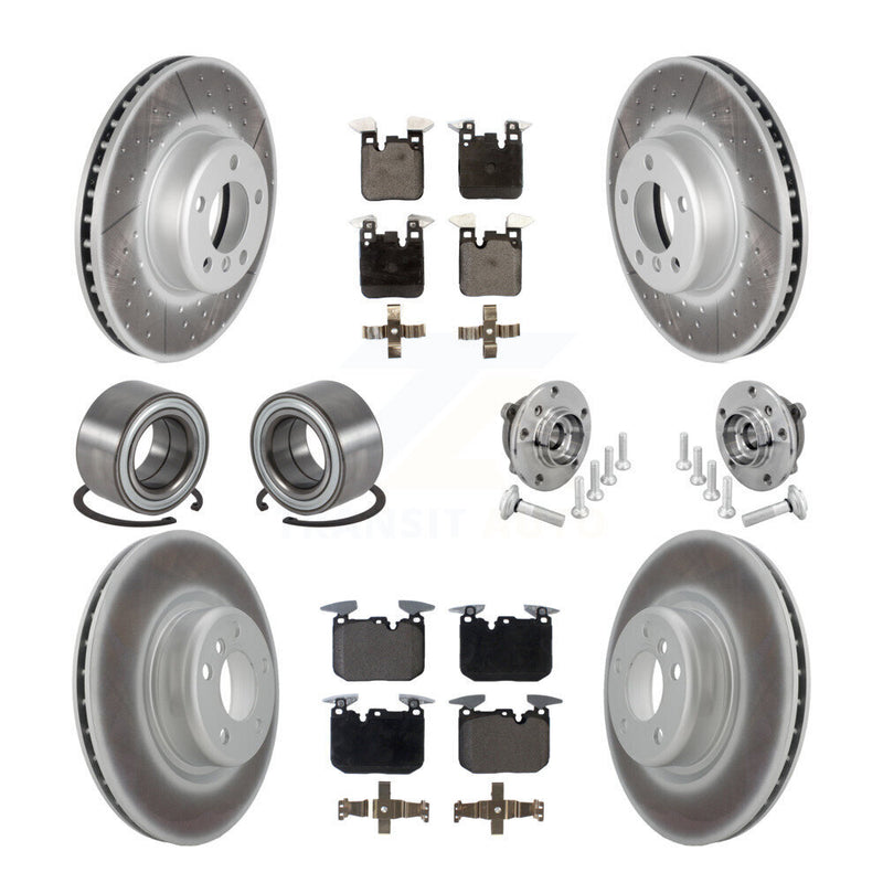 Transit Auto KBB-133344 Wheel Bearing and Hub Assembly for 2017-2020 BMW M240i xDrive - Front and Rear product image