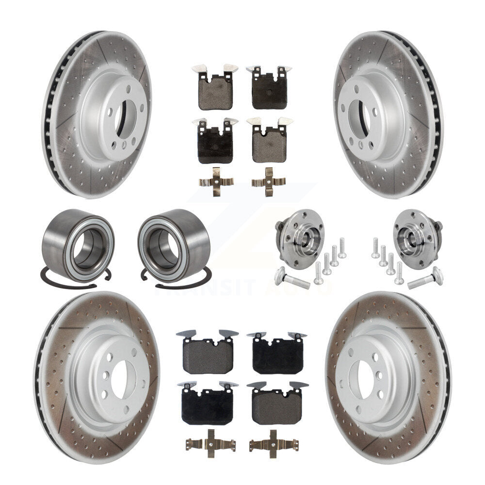 Transit Auto KBB-133348 Wheel Bearing and Hub Assembly for 2017-2020 BMW M240i xDrive - Front and Rear product image