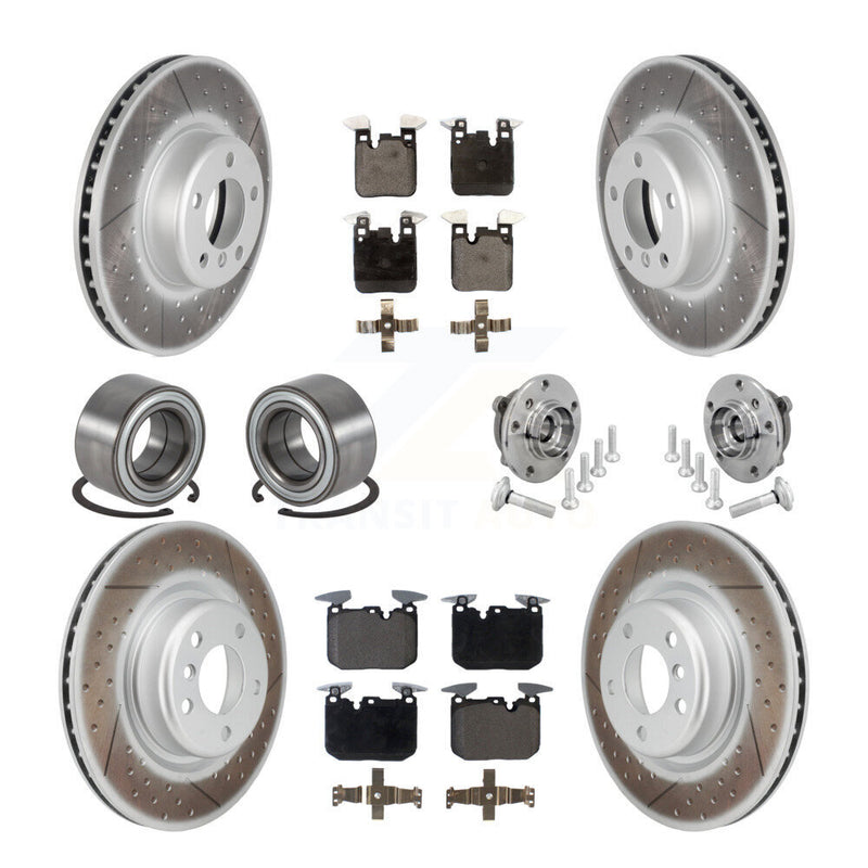 Transit Auto KBB-133348 Wheel Bearing and Hub Assembly for 2017-2020 BMW M240i xDrive - Front and Rear product image