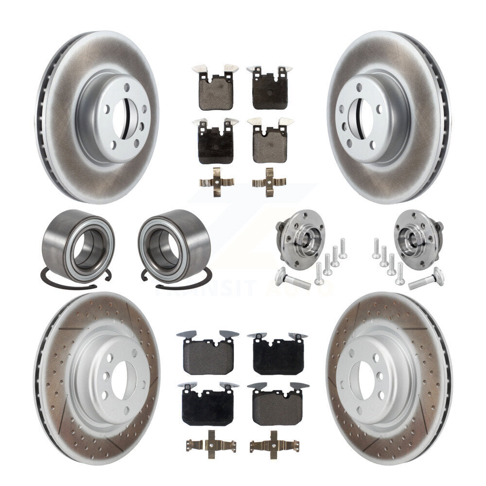Transit Auto KBB-133349 Wheel Bearing and Hub Assembly for 2017-2020 BMW M240i xDrive - Front and Rear product image