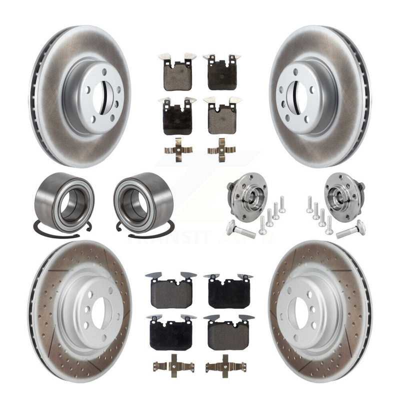 Transit Auto KBB-133349 Wheel Bearing and Hub Assembly for 2017-2020 BMW M240i xDrive - Front and Rear product image
