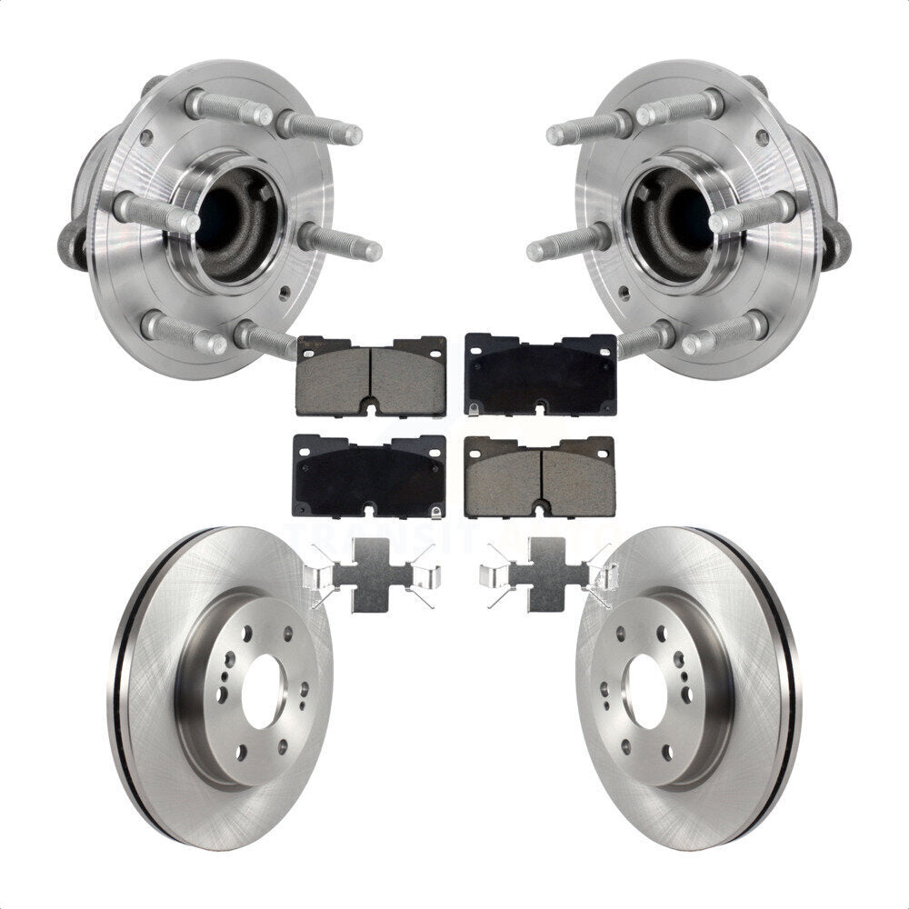 Transit Auto KBB-133389 Wheel Bearing and Hub Assembly for 2019-2023 Chevrolet Silverado 1500 LTD, GMC Sierra 1500 Limited, Cadillac Escalade & more - Front product image