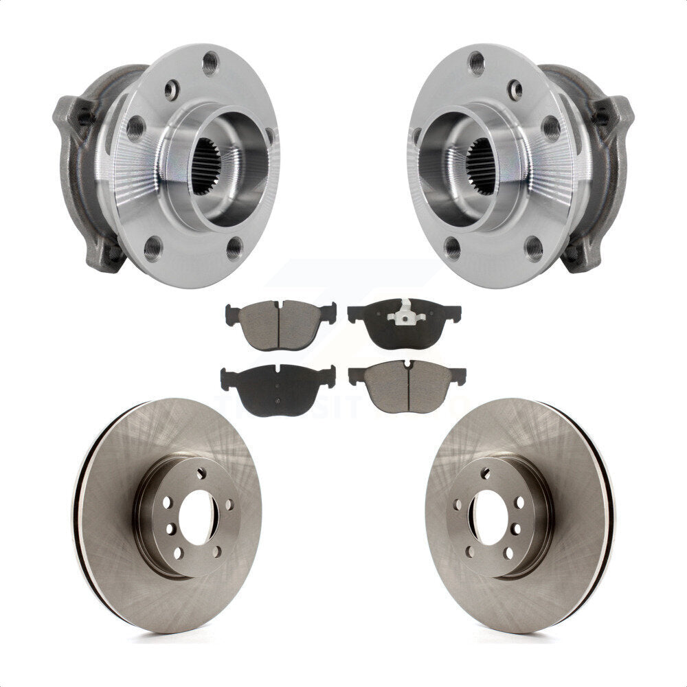 Transit Auto KBB-133396 Wheel Bearing and Hub Assembly for 2007-2019 BMW X6, BMW X5 - Front product image