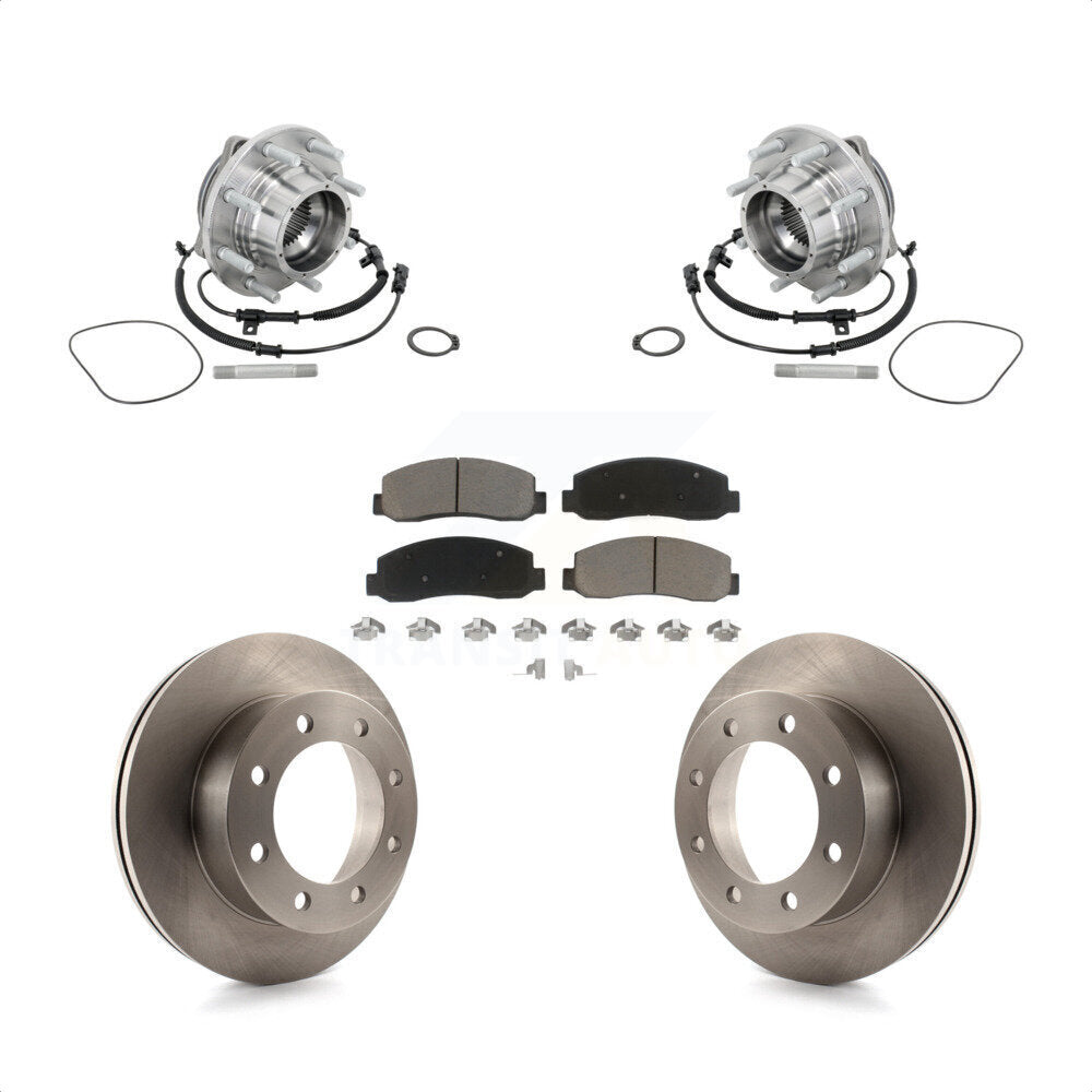 Transit Auto KBB-133399 Wheel Bearing and Hub Assembly for 2011-2012 Ford F-450 Super Duty - Front product image