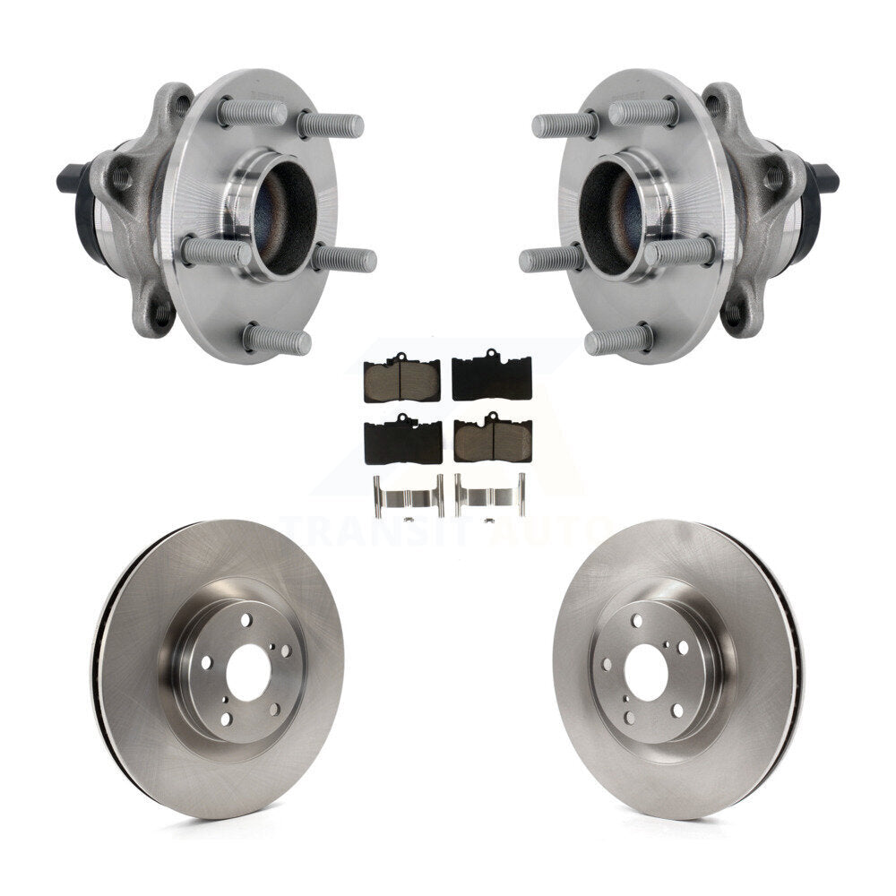 Transit Auto KBB-133409 Wheel Bearing and Hub Assembly for 2013-2023 Lexus RC300, Lexus RC350, Lexus GS300 & more - Front product image