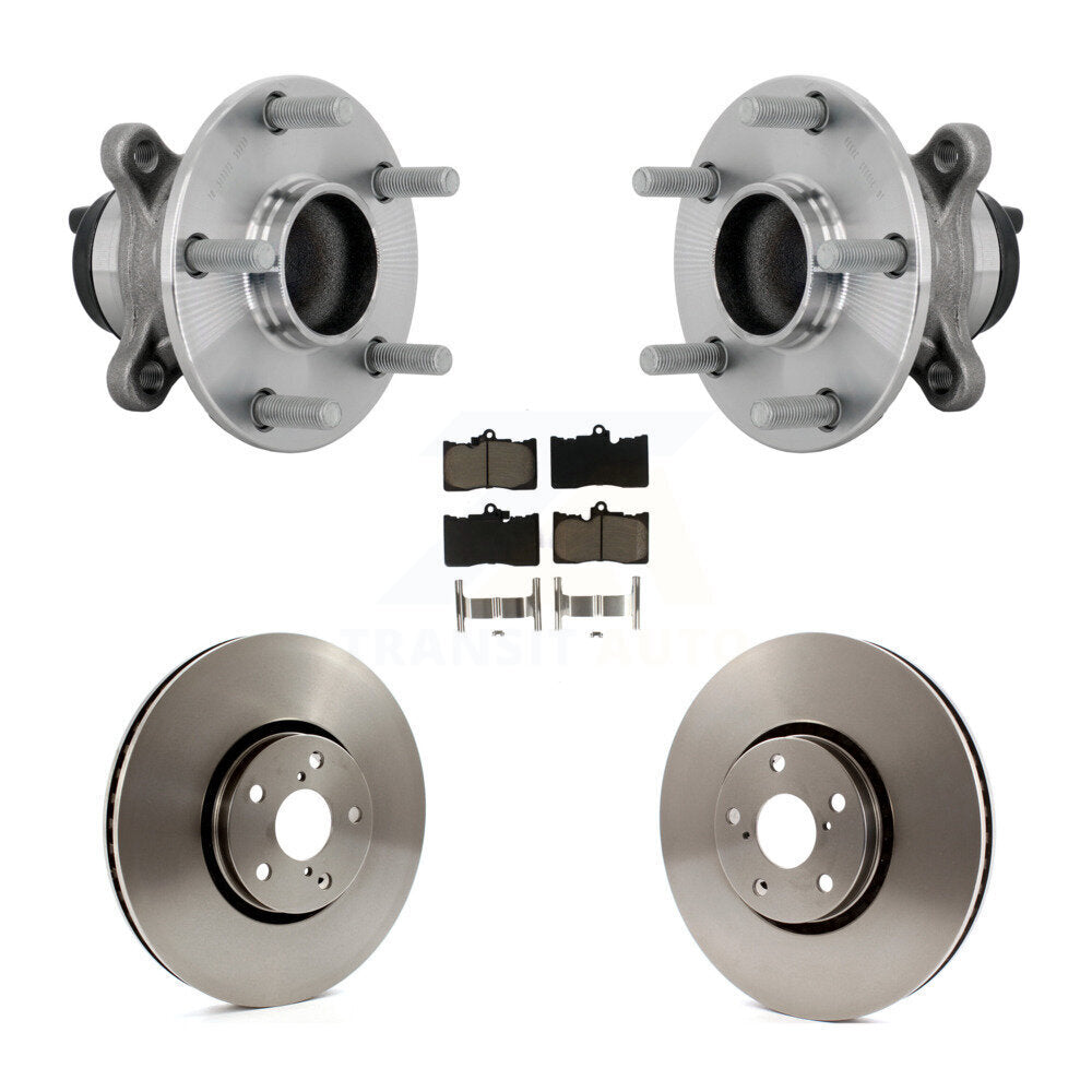 Transit Auto KBB-133410 Wheel Bearing and Hub Assembly for 2014-2020 Lexus IS350, Lexus IS300, Lexus IS200t - Front product image