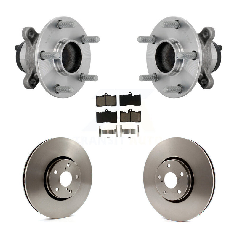 Transit Auto KBB-133410 Wheel Bearing and Hub Assembly for 2014-2020 Lexus IS350, Lexus IS300, Lexus IS200t - Front product image