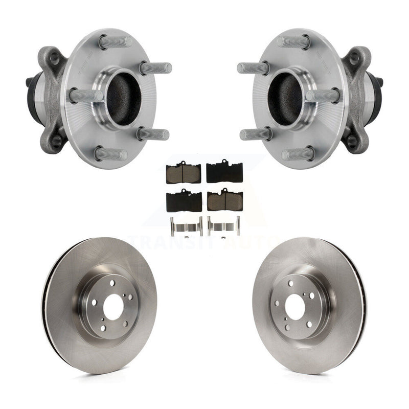 Transit Auto KBB-133411 Wheel Bearing and Hub Assembly for 2014-2020 Lexus IS350, Lexus IS300, Lexus IS200t - Front product image