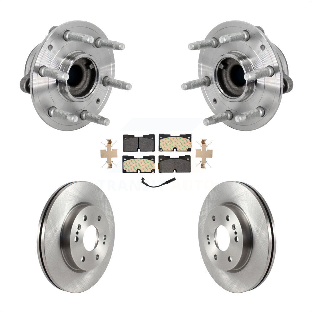 Transit Auto KBB-133419 Wheel Bearing and Hub Assembly for 2019-2023 Chevrolet Silverado 1500 LTD, GMC Sierra 1500 Limited, Cadillac Escalade & more - Front product image
