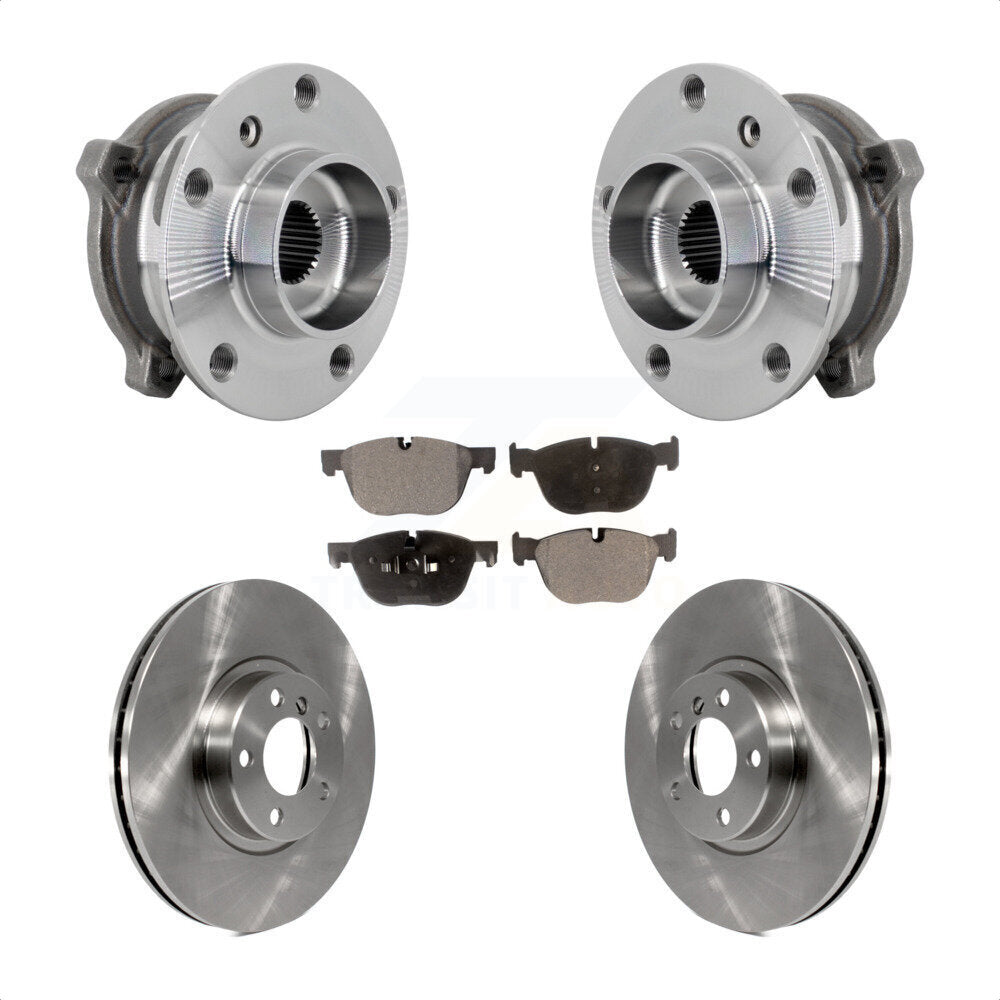 Transit Auto KBB-133428 Wheel Bearing and Hub Assembly for 2007-2018 BMW X5, BMW X6 - Front product image
