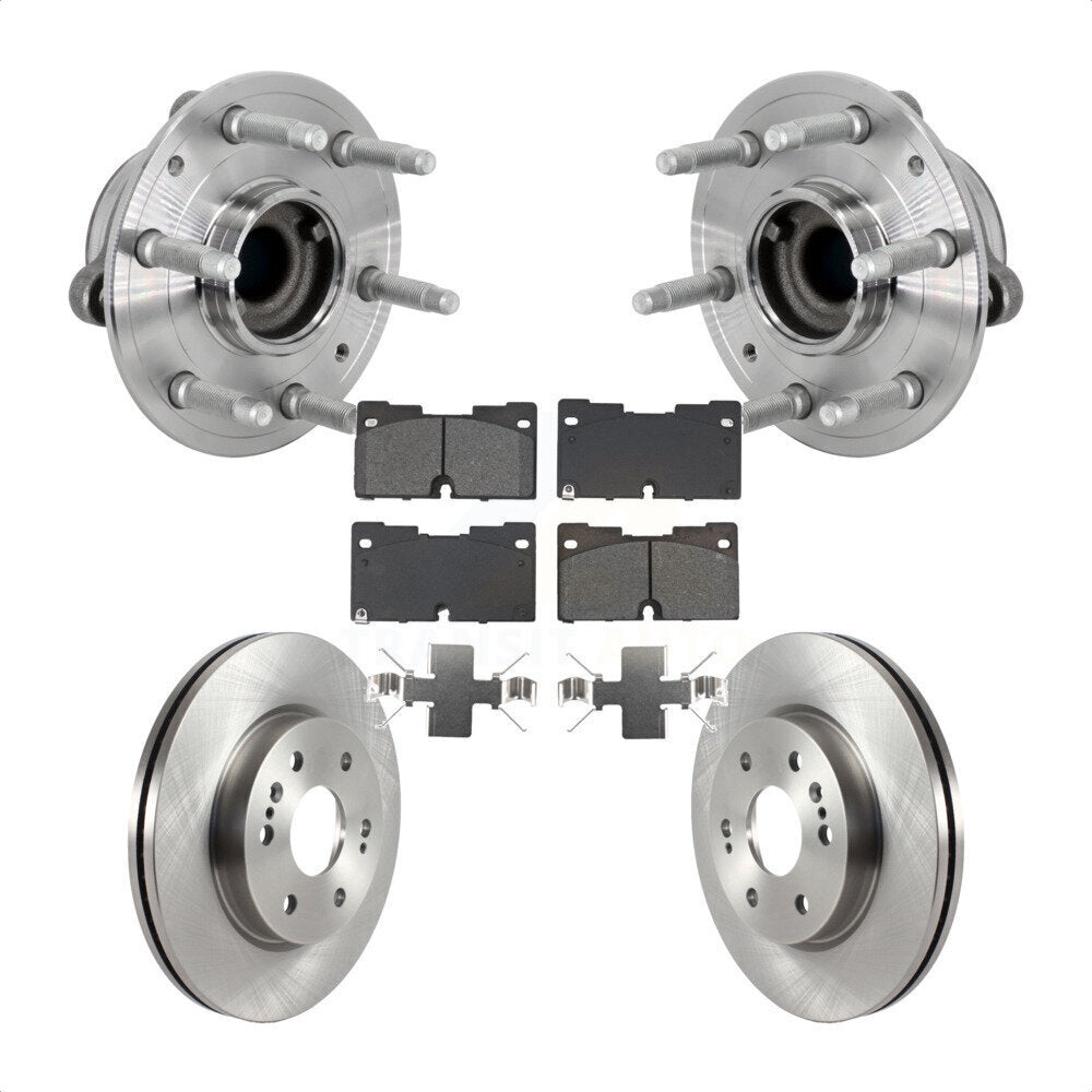 Transit Auto KBB-133453 Wheel Bearing and Hub Assembly for 2019-2023 Chevrolet Silverado 1500 LTD, GMC Sierra 1500 Limited, Cadillac Escalade & more - Front product image