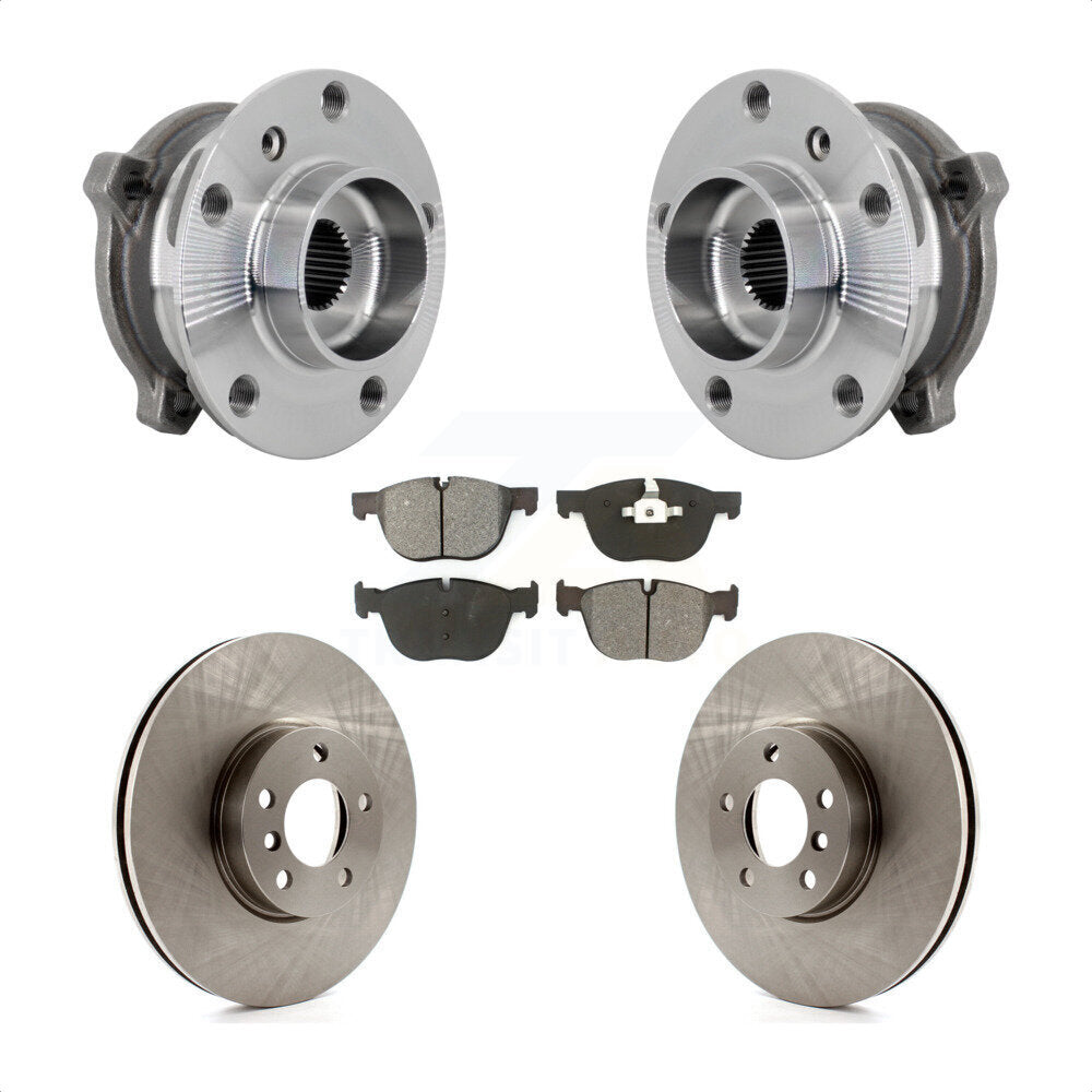 Transit Auto KBB-133462 Wheel Bearing and Hub Assembly for 2007-2019 BMW X6, BMW X5 - Front product image