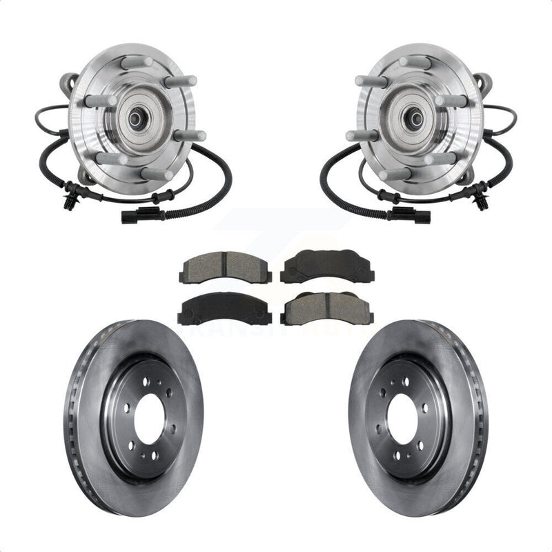 Transit Auto KBB-133468 Wheel Bearing and Hub Assembly for 2017 Ford F-150 - Front product image