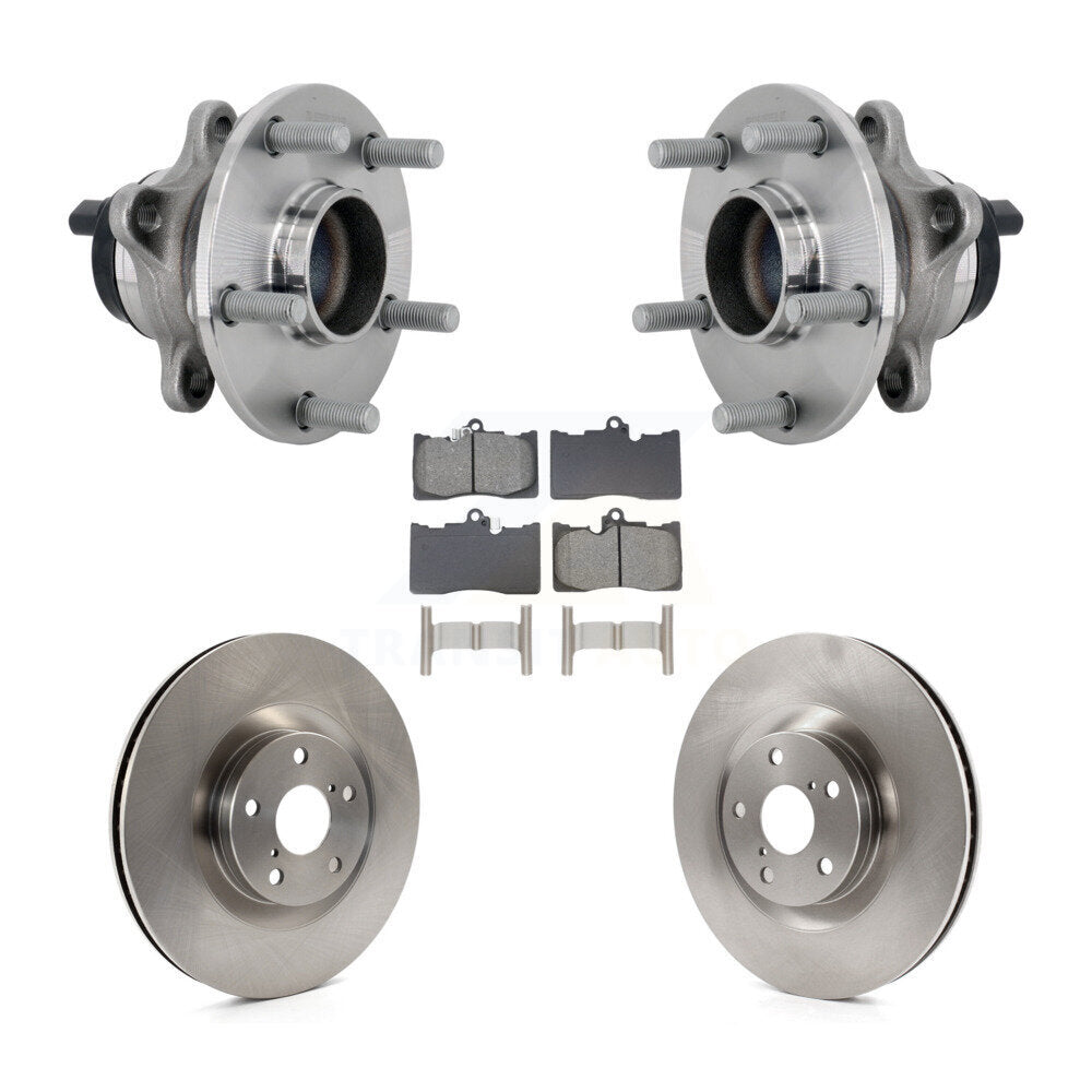 Transit Auto KBB-133476 Wheel Bearing and Hub Assembly for 2013-2023 Lexus RC300, Lexus RC350, Lexus GS300 & more - Front product image