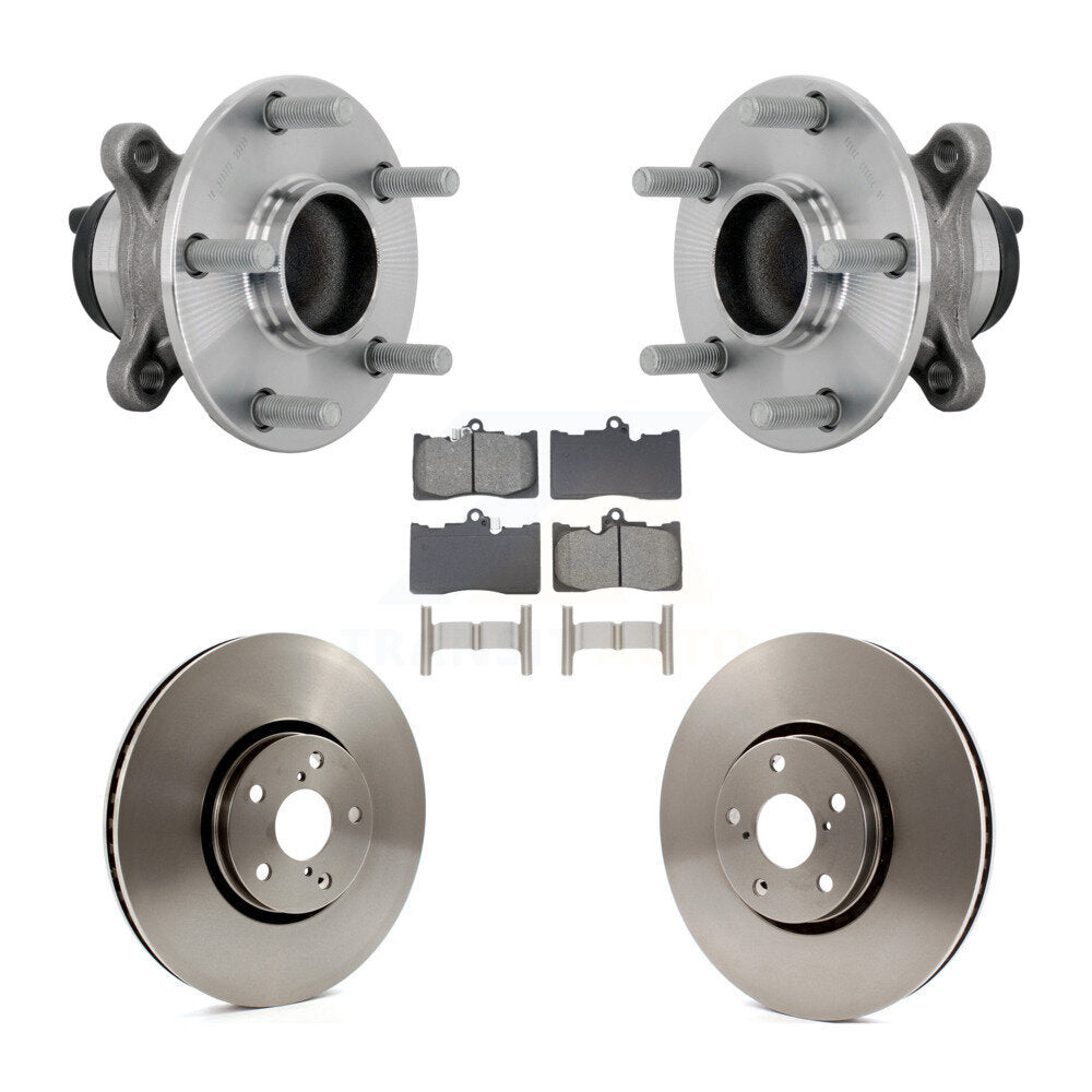 Transit Auto KBB-133477 Wheel Bearing and Hub Assembly for 2014-2020 Lexus IS350, Lexus IS300, Lexus IS200t - Front product image