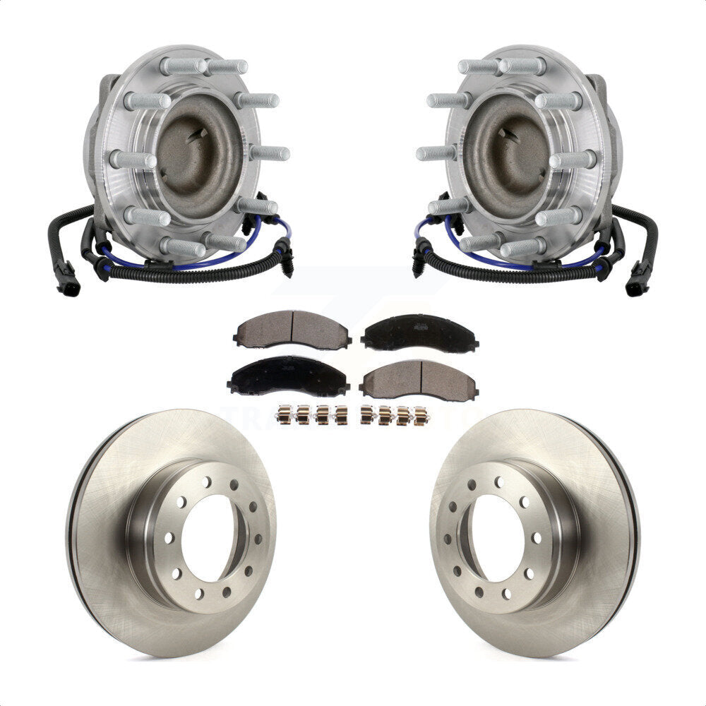Transit Auto KBB-133507 Wheel Bearing and Hub Assembly for 2017-2020 Ford F-550 Super Duty, Ford F-450 Super Duty - Front product image