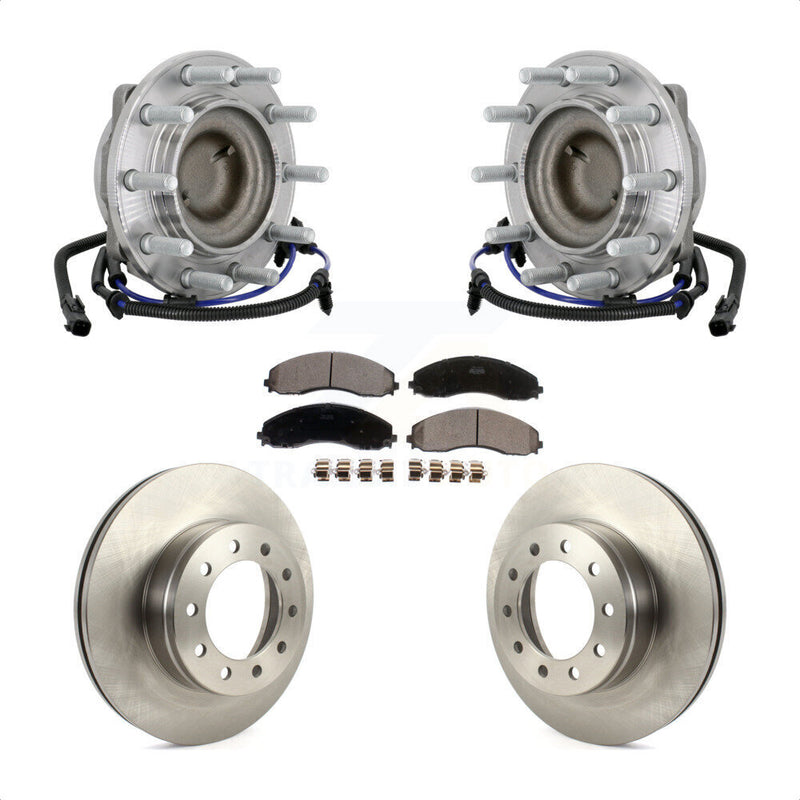 Transit Auto KBB-133507 Wheel Bearing and Hub Assembly for 2017-2020 Ford F-550 Super Duty, Ford F-450 Super Duty - Front product image