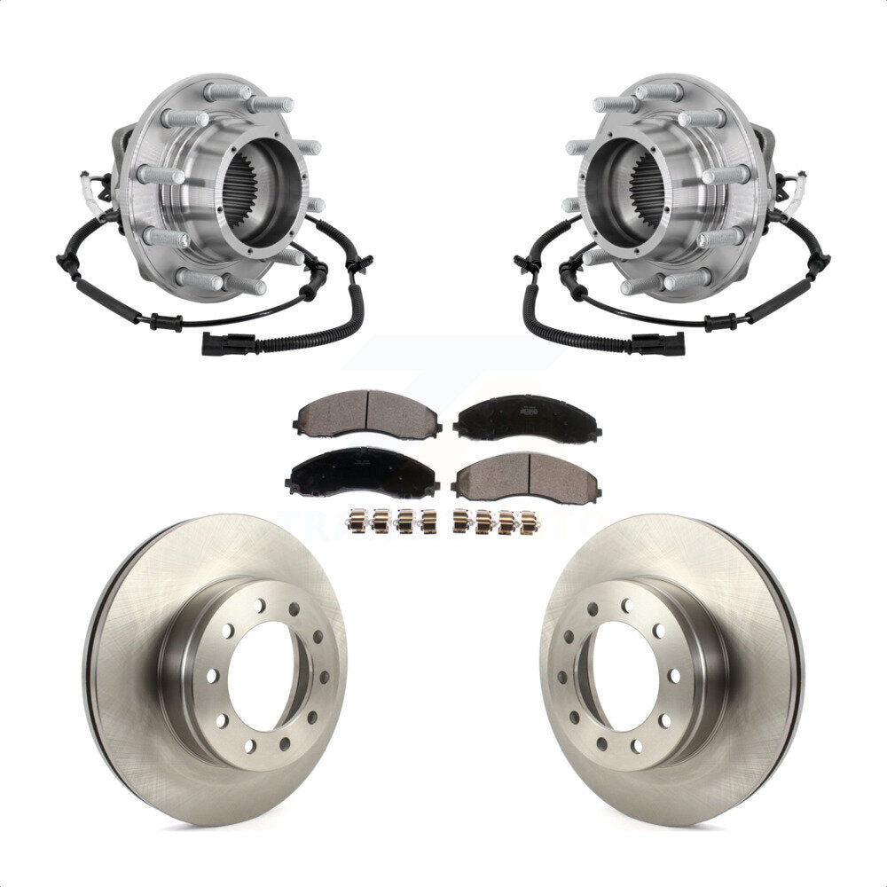 Transit Auto KBB-133508 Wheel Bearing and Hub Assembly for 2017-2021 Ford F-450 Super Duty, Ford F-550 Super Duty - Front product image