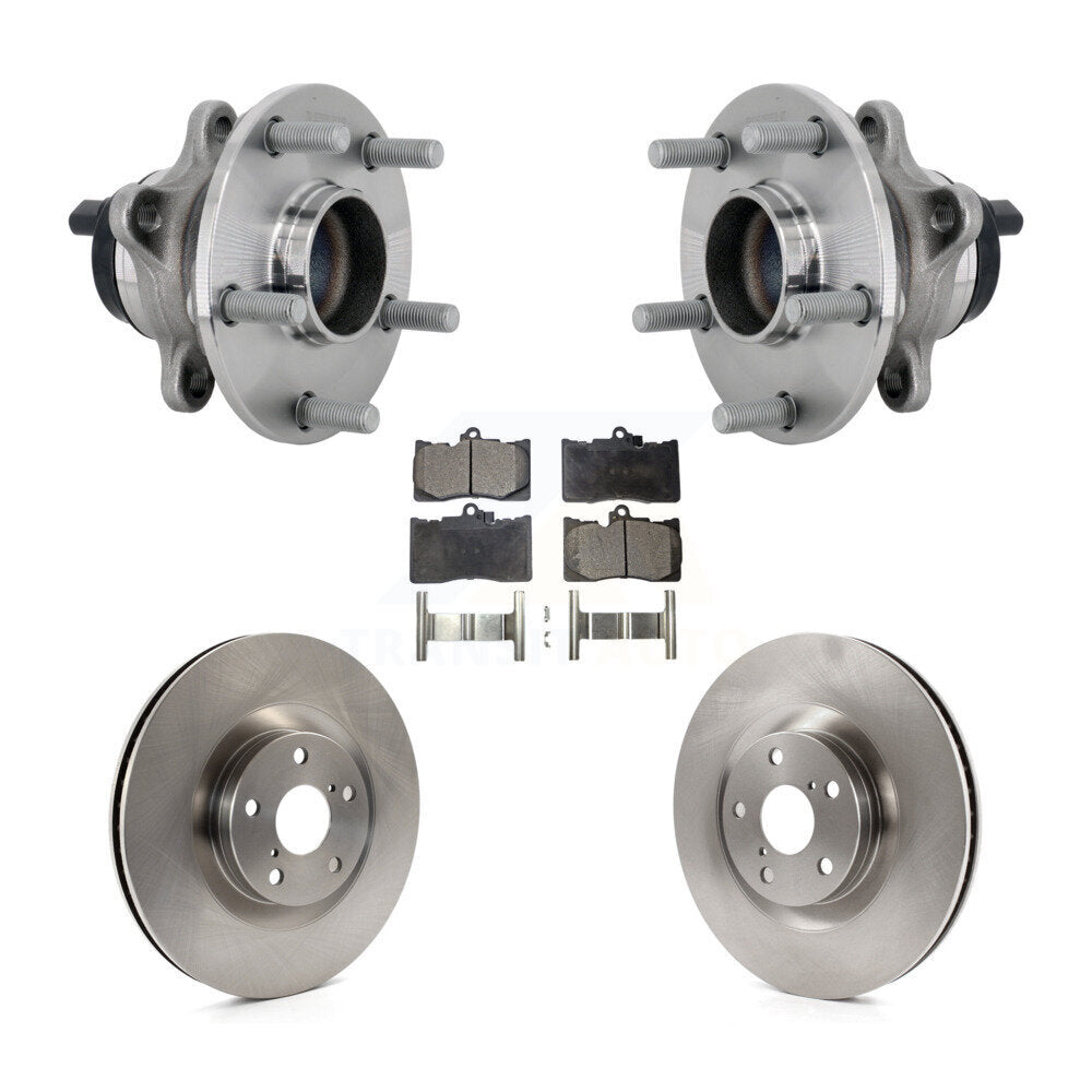 Transit Auto KBB-133512 Wheel Bearing and Hub Assembly for 2013-2023 Lexus RC300, Lexus RC350, Lexus GS300 & more - Front product image