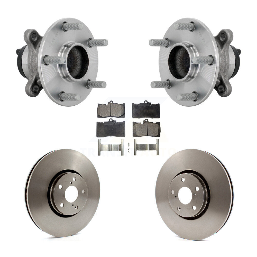Transit Auto KBB-133513 Wheel Bearing and Hub Assembly for 2014-2020 Lexus IS350, Lexus IS300, Lexus IS200t - Front product image