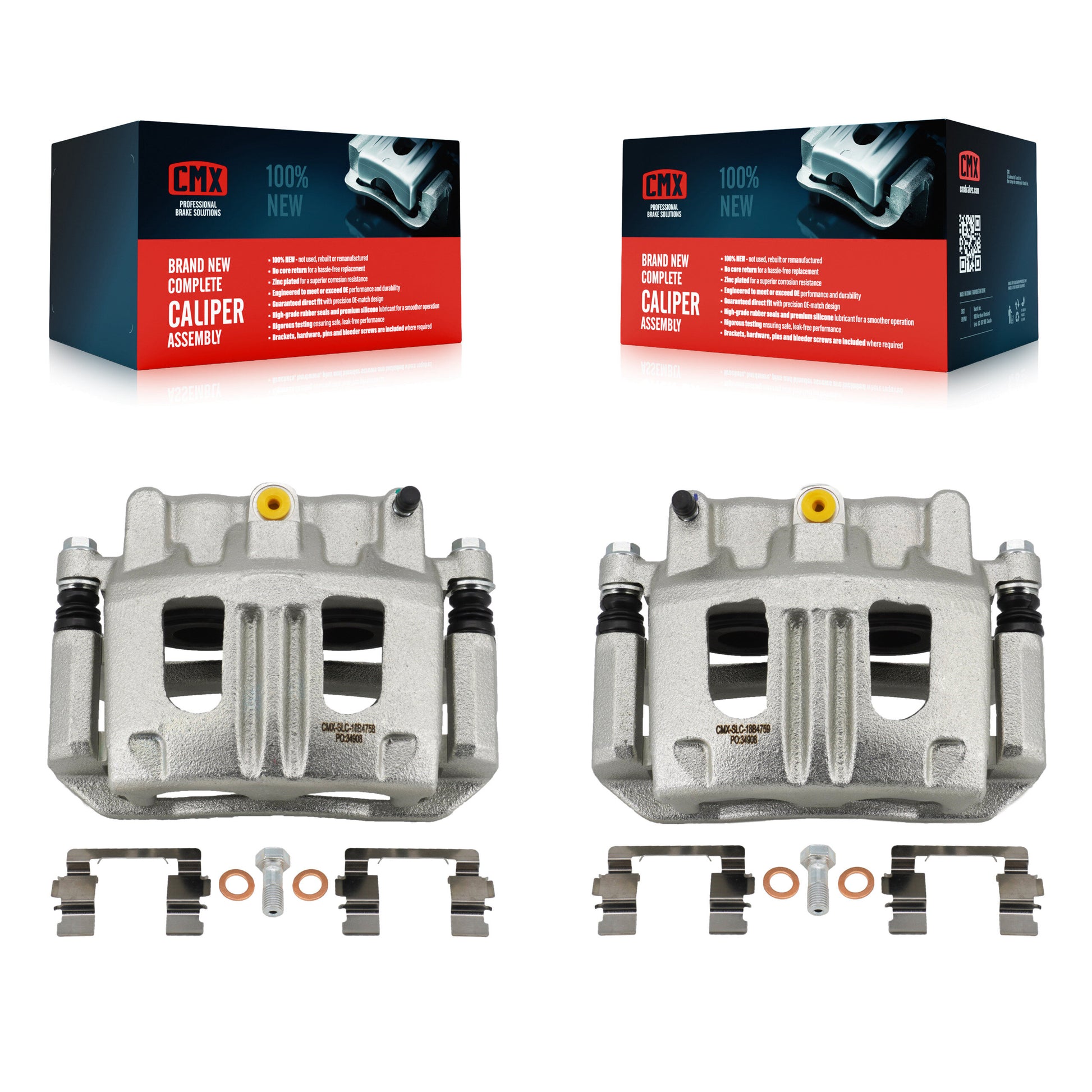 CMX KBC-100002 Disc Brake Caliper for 2001-2011 Ford Ranger, Mazda B2300, Mazda B3000 & more - Front product image