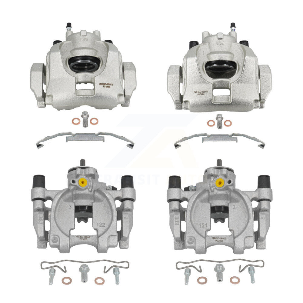 CMX KBC-100034 Disc Brake Caliper for 2013-2020 Ford Fusion, Ford Police Responder Hybrid, Lincoln MKZ - Front and Rear product image