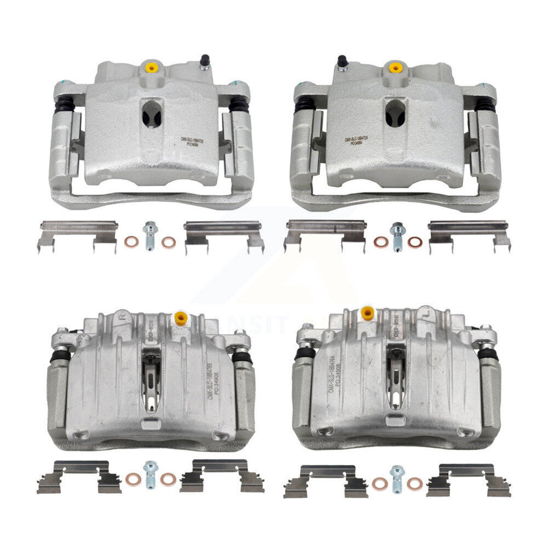 CMX KBC-100052 Disc Brake Caliper for 2000-2007 Chevrolet Silverado 1500 Classic, GMC Sierra 1500 Classic, Chevrolet Silverado 1500 & more - Front and Rear product image