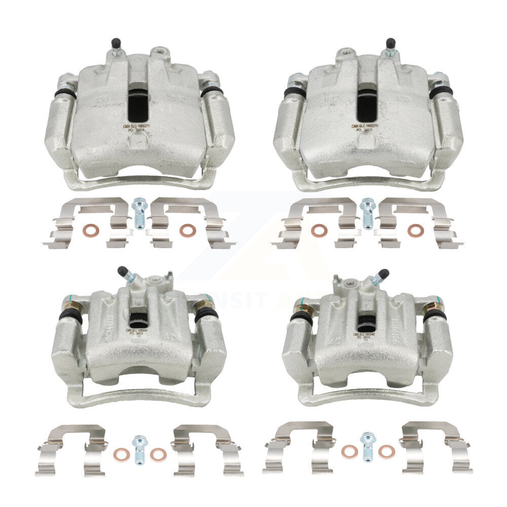 CMX KBC-100081 Disc Brake Caliper for 2010-2017 Chevrolet Equinox, GMC Terrain - Front and Rear product image