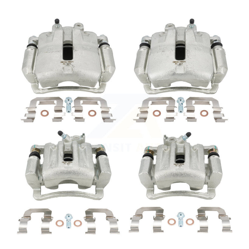 CMX KBC-100081 Disc Brake Caliper for 2010-2017 Chevrolet Equinox, GMC Terrain - Front and Rear product image