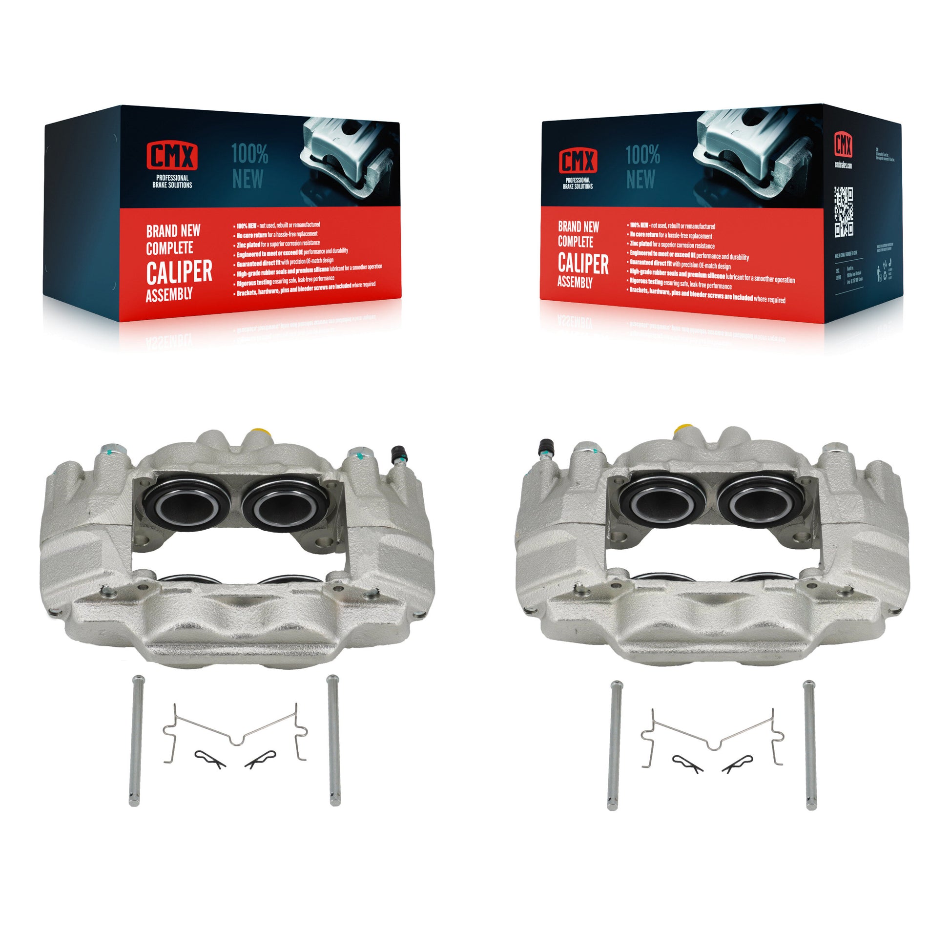 CMX KBC-100108 Disc Brake Caliper for 2003-2022 Toyota Tacoma, Toyota FJ Cruiser, Toyota 4Runner - Front product image