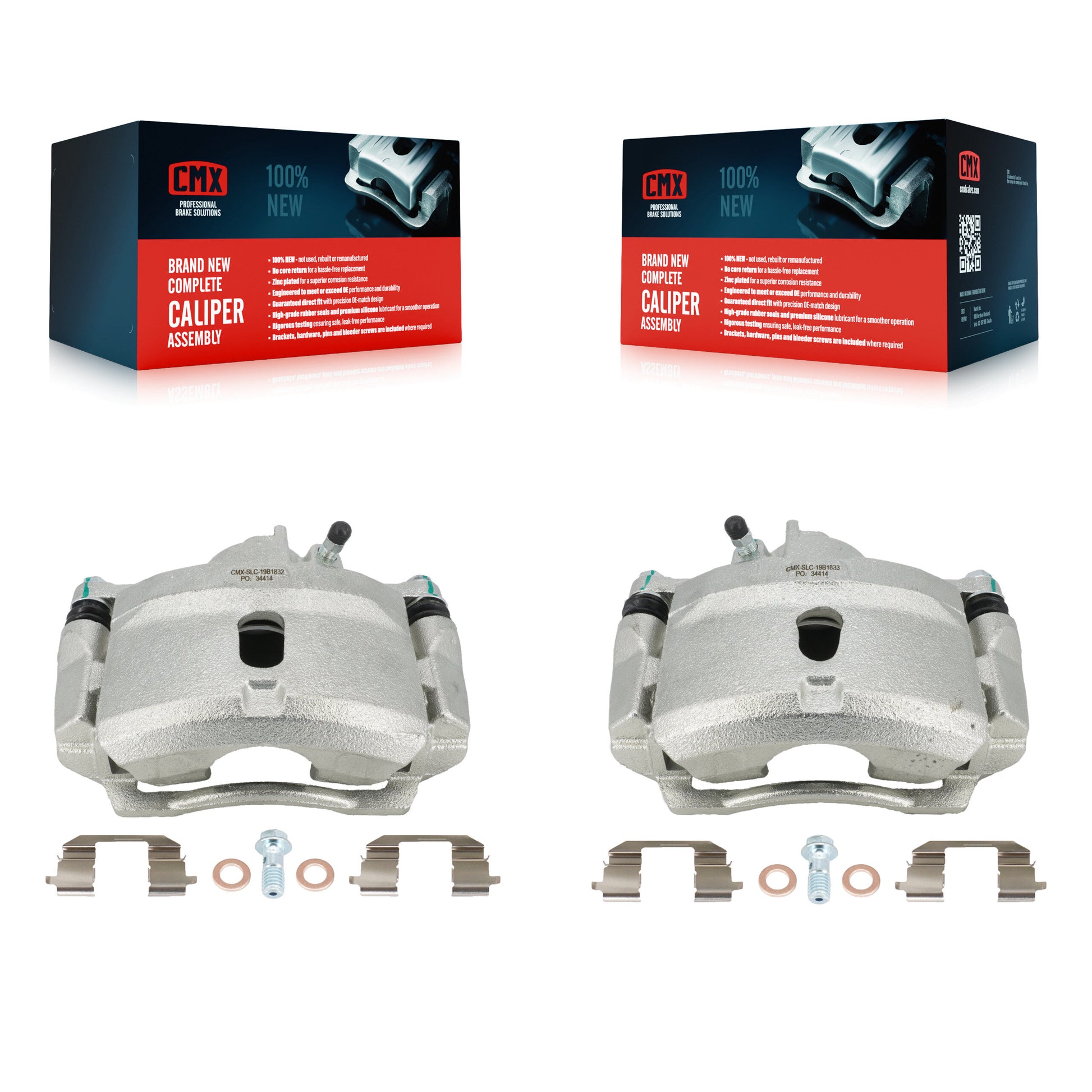 CMX KBC-100109 Disc Brake Caliper for 2001-2005 Honda Civic - Front product image