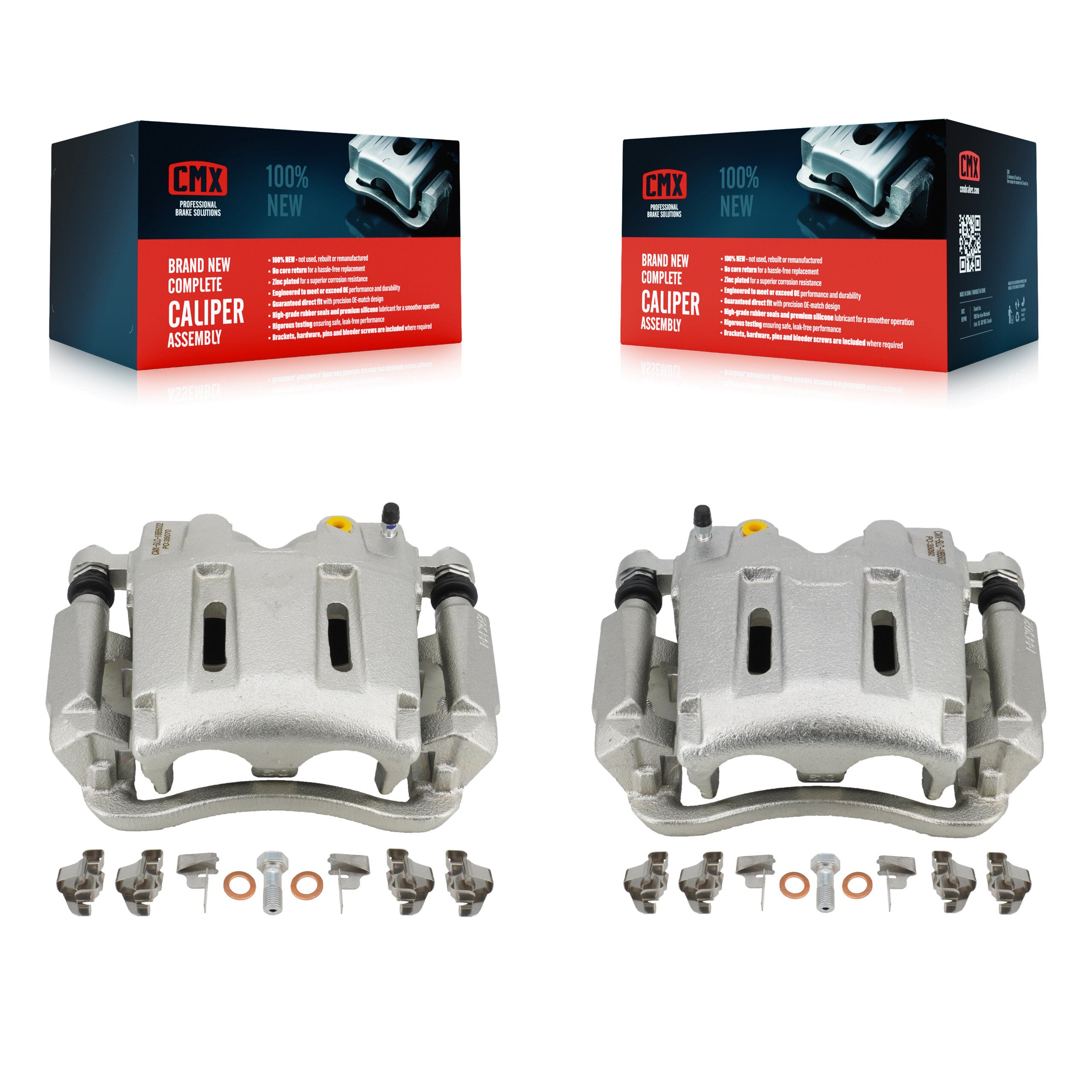 CMX KBC-100118 Disc Brake Caliper for 2005-2012 Ford F-250 Super Duty, Ford F-350 Super Duty - Front product image