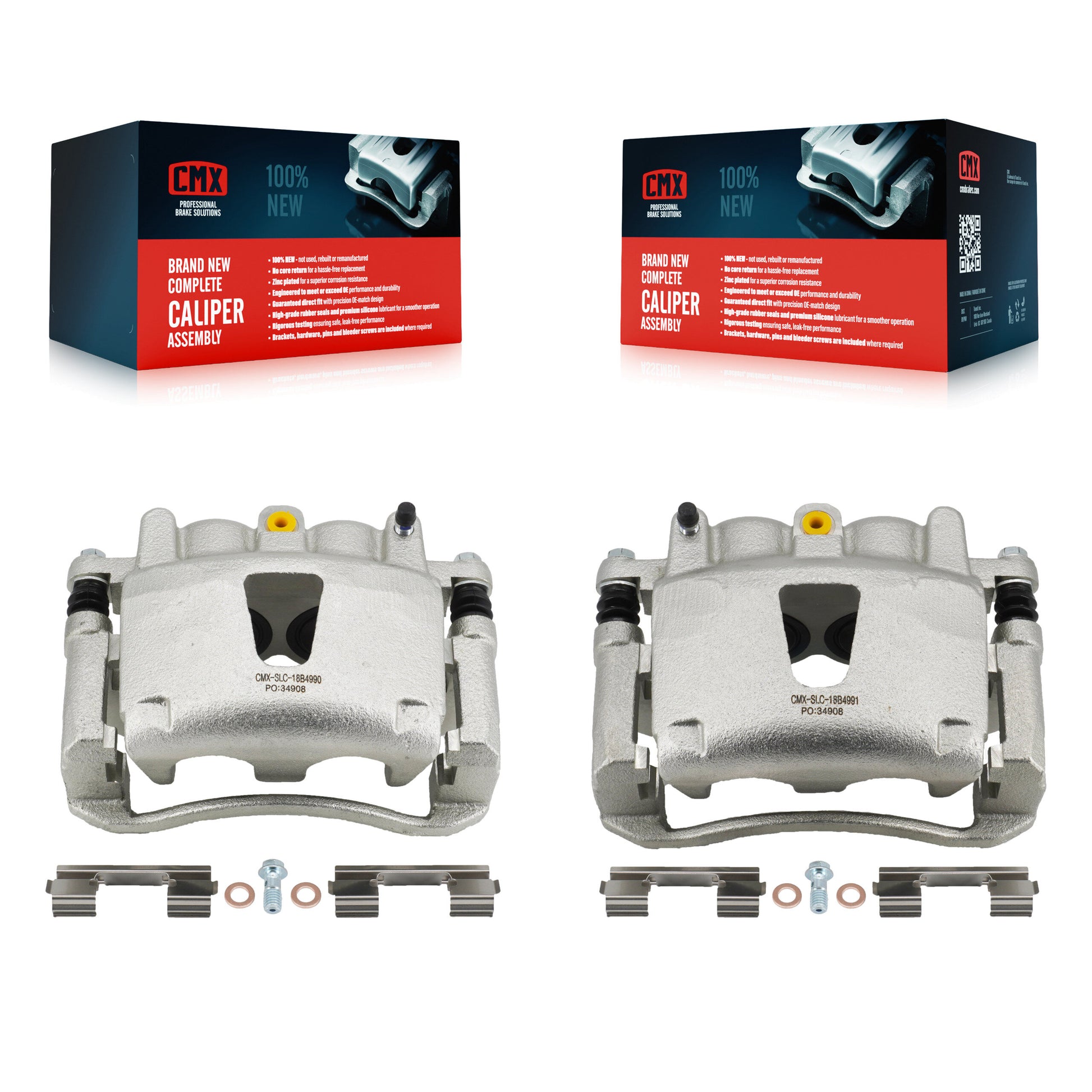 CMX KBC-100119 Disc Brake Caliper for 2005-2010 Jeep Grand Cherokee, Jeep Commander - Front product image