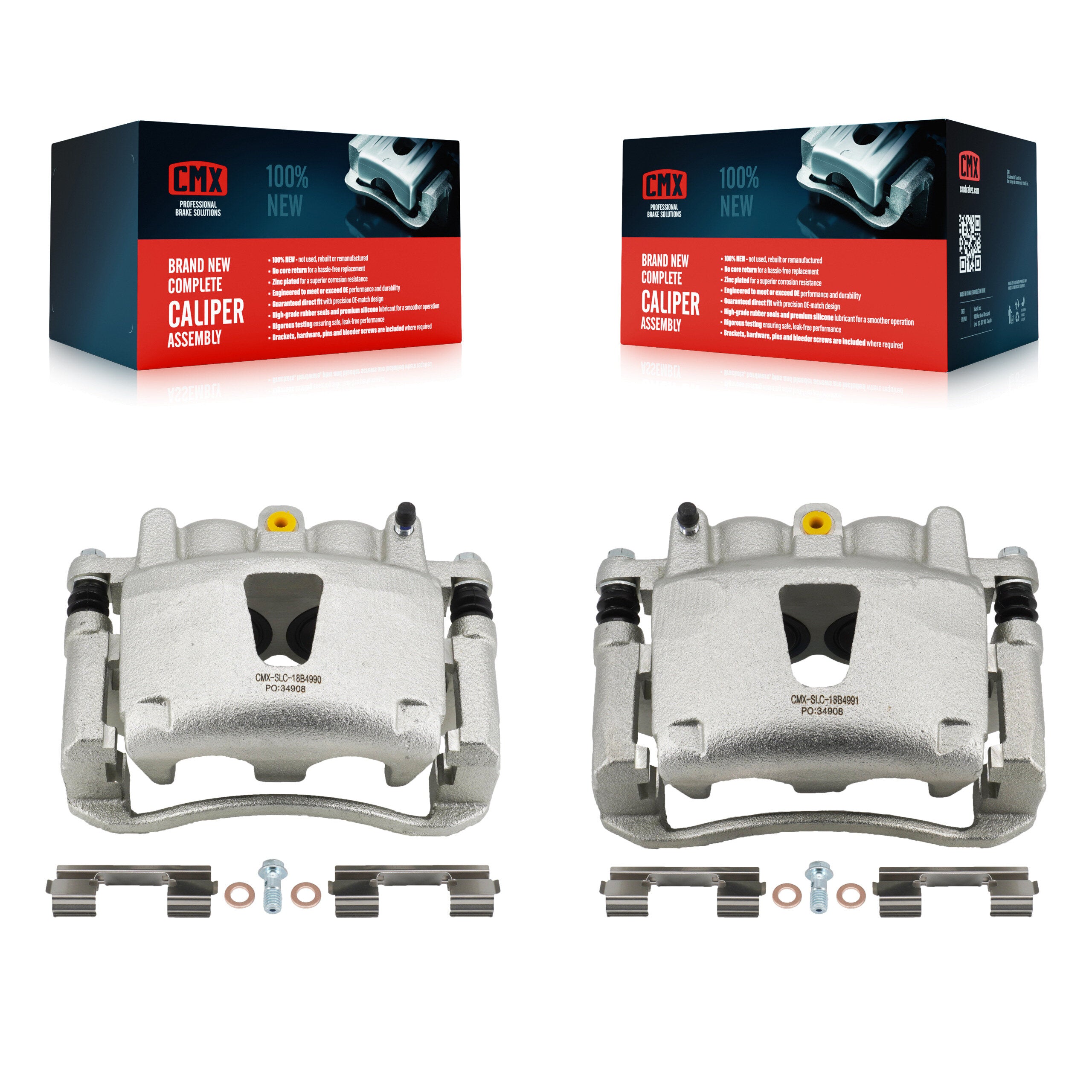 CMX KBC-100119 Disc Brake Caliper for 2005-2010 Jeep Grand Cherokee, Jeep Commander - Front product image