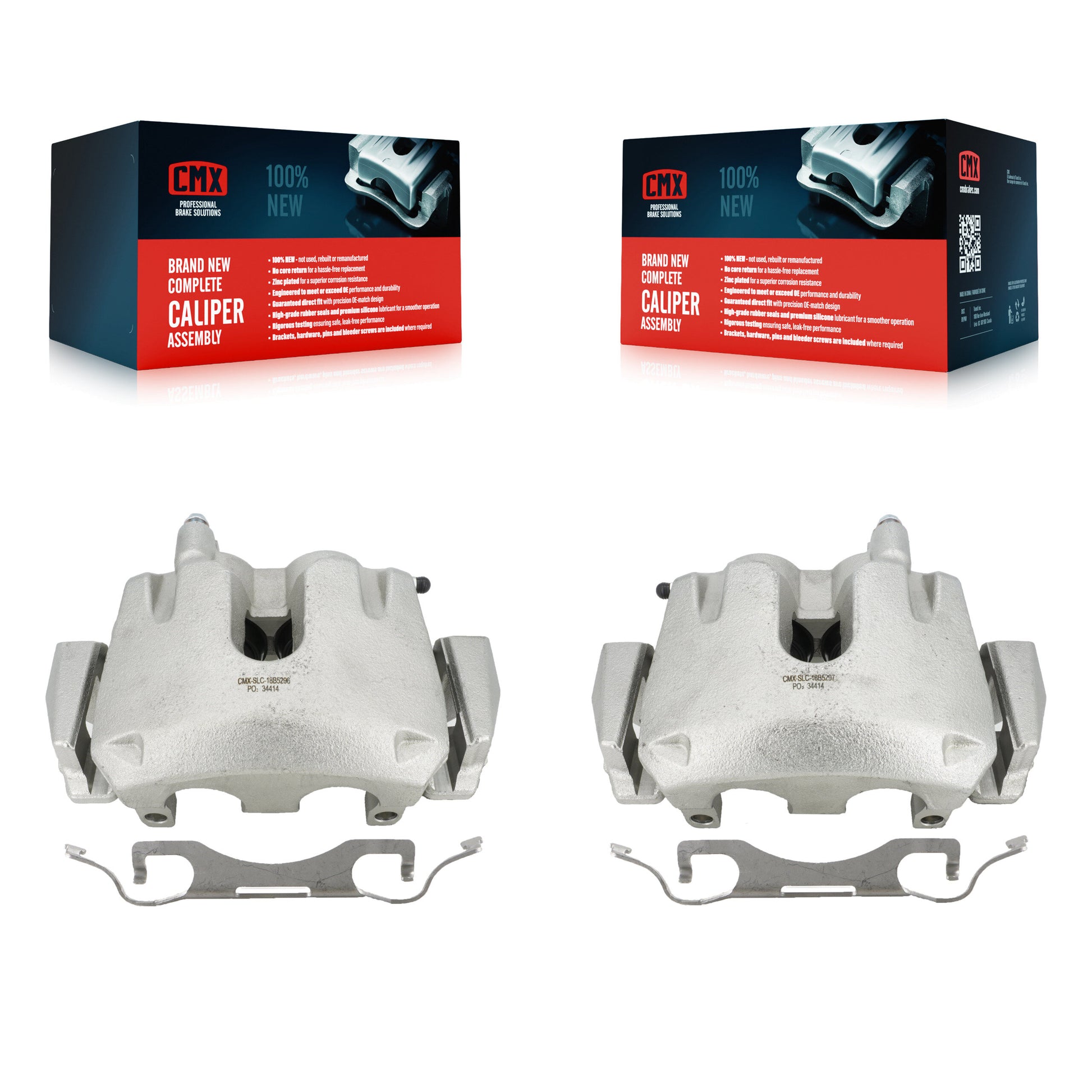 CMX KBC-100121 Disc Brake Caliper for 2011-2024 Dodge Durango, Jeep Grand Cherokee - Front product image