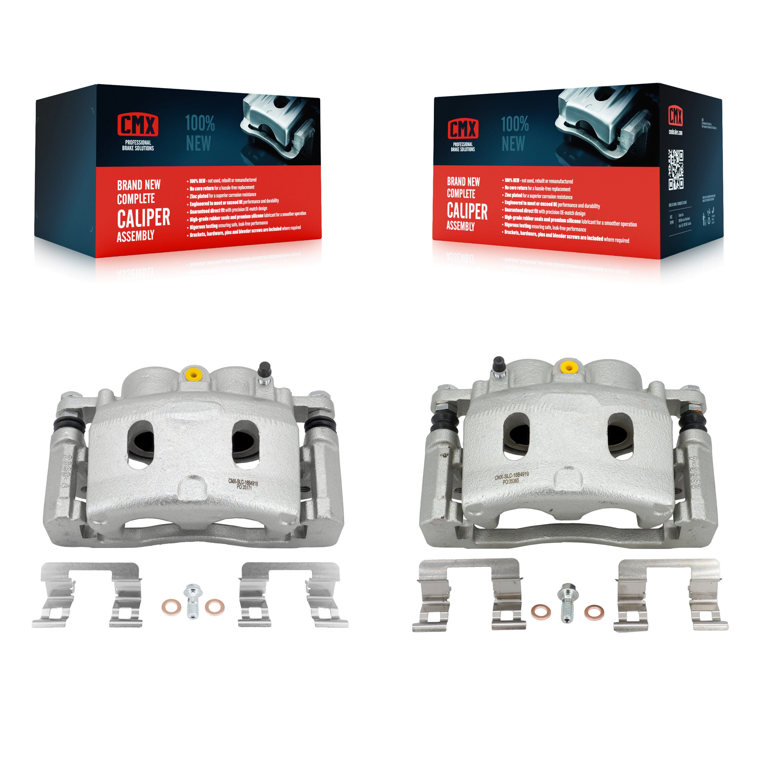 CMX KBC-100125 Disc Brake Caliper for 2005-2008 Cadillac Escalade, Cadillac Escalade ESV, Cadillac Escalade EXT & more - Front product image