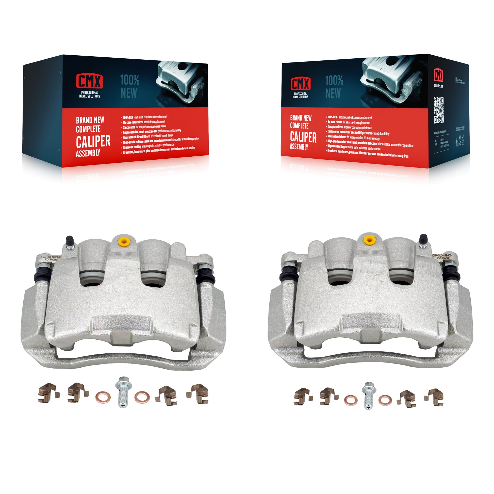 CMX KBC-100128 Disc Brake Caliper for 2007-2009 Chrysler Aspen, Dodge Durango - Front product image