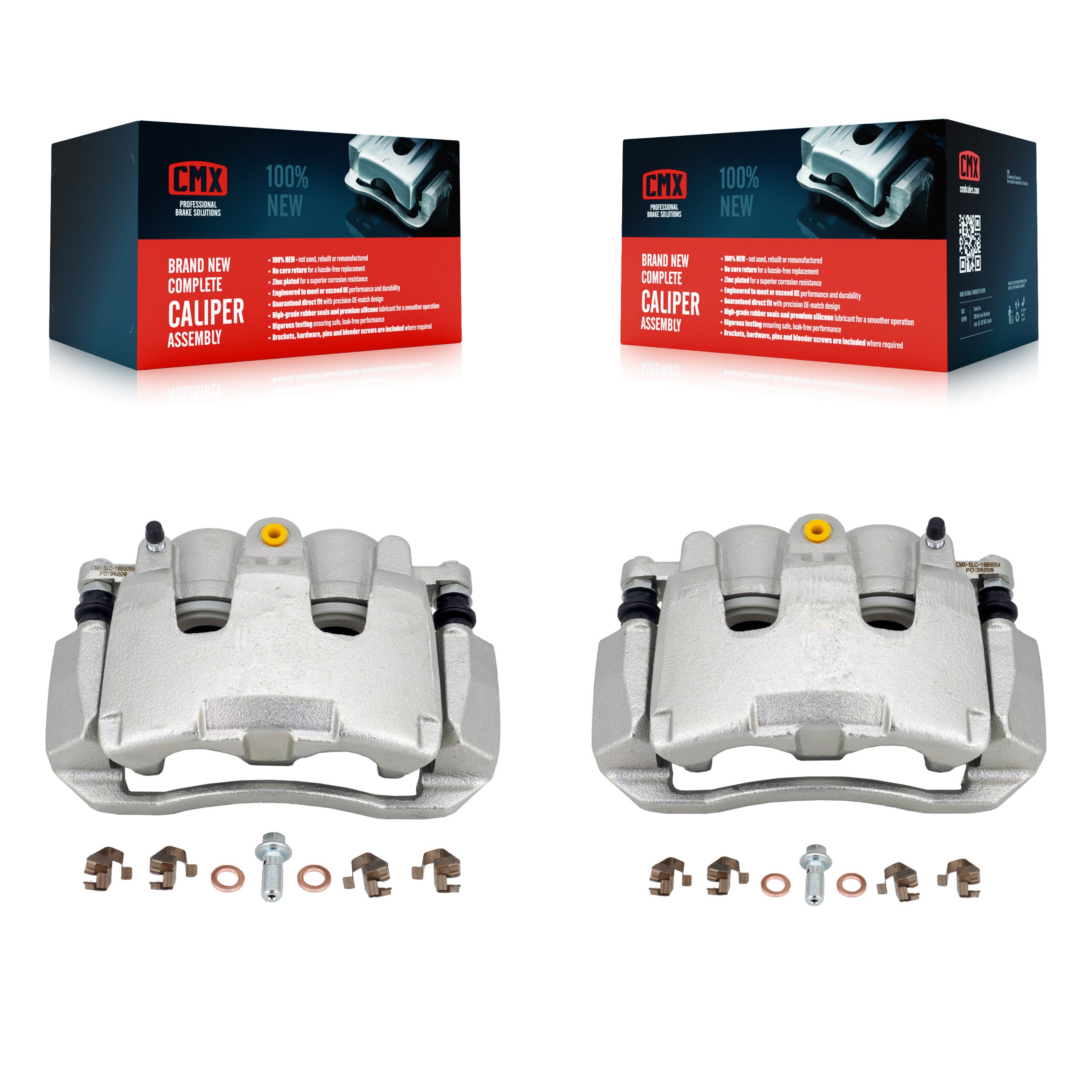 CMX KBC-100128 Disc Brake Caliper for 2007-2009 Chrysler Aspen, Dodge Durango - Front product image