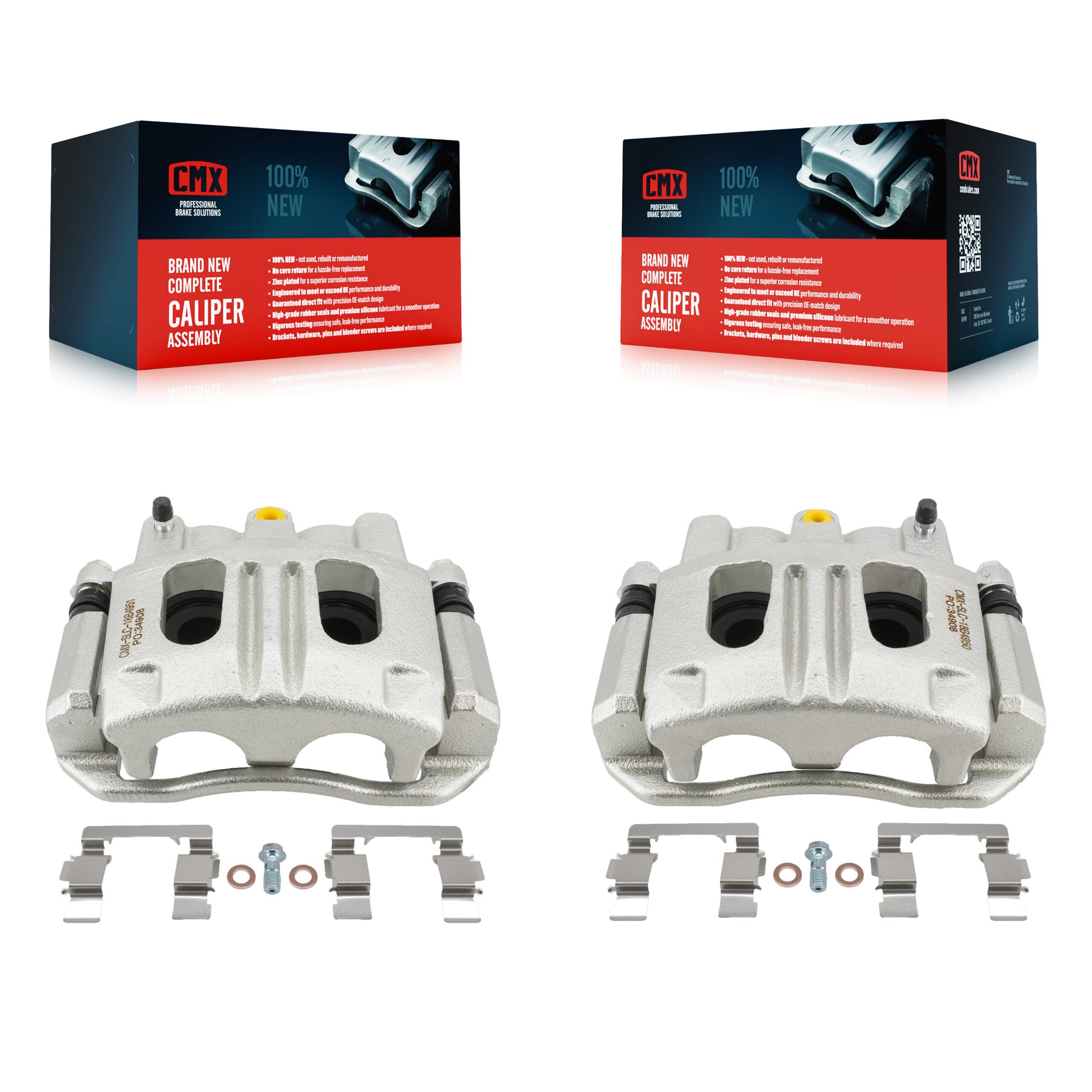 CMX KBC-100136 Disc Brake Caliper for 2004-2007 Chevrolet Equinox, Pontiac Torrent, Saturn Vue - Front product image