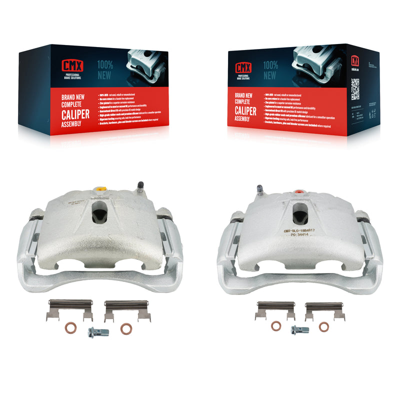 CMX KBC-100137 Disc Brake Caliper for 2001-2020 Chevrolet Express 4500, GMC Savana 4500, Chevrolet Silverado 3500 Classic & more - Front product image
