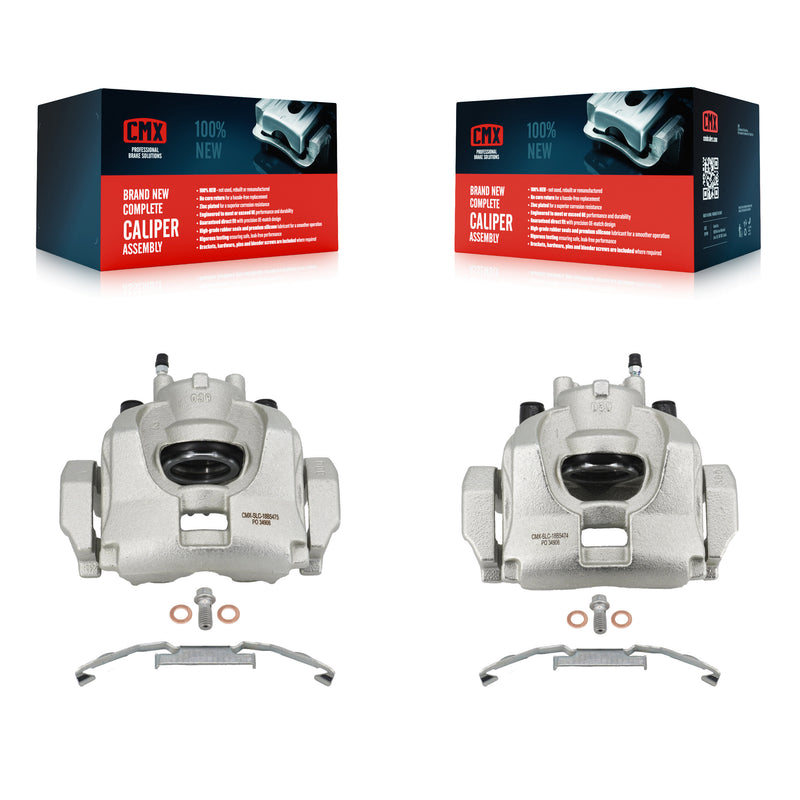 CMX KBC-100140 Disc Brake Caliper for 2013-2020 Ford Fusion, Ford Police Responder Hybrid, Lincoln MKZ - Front product image