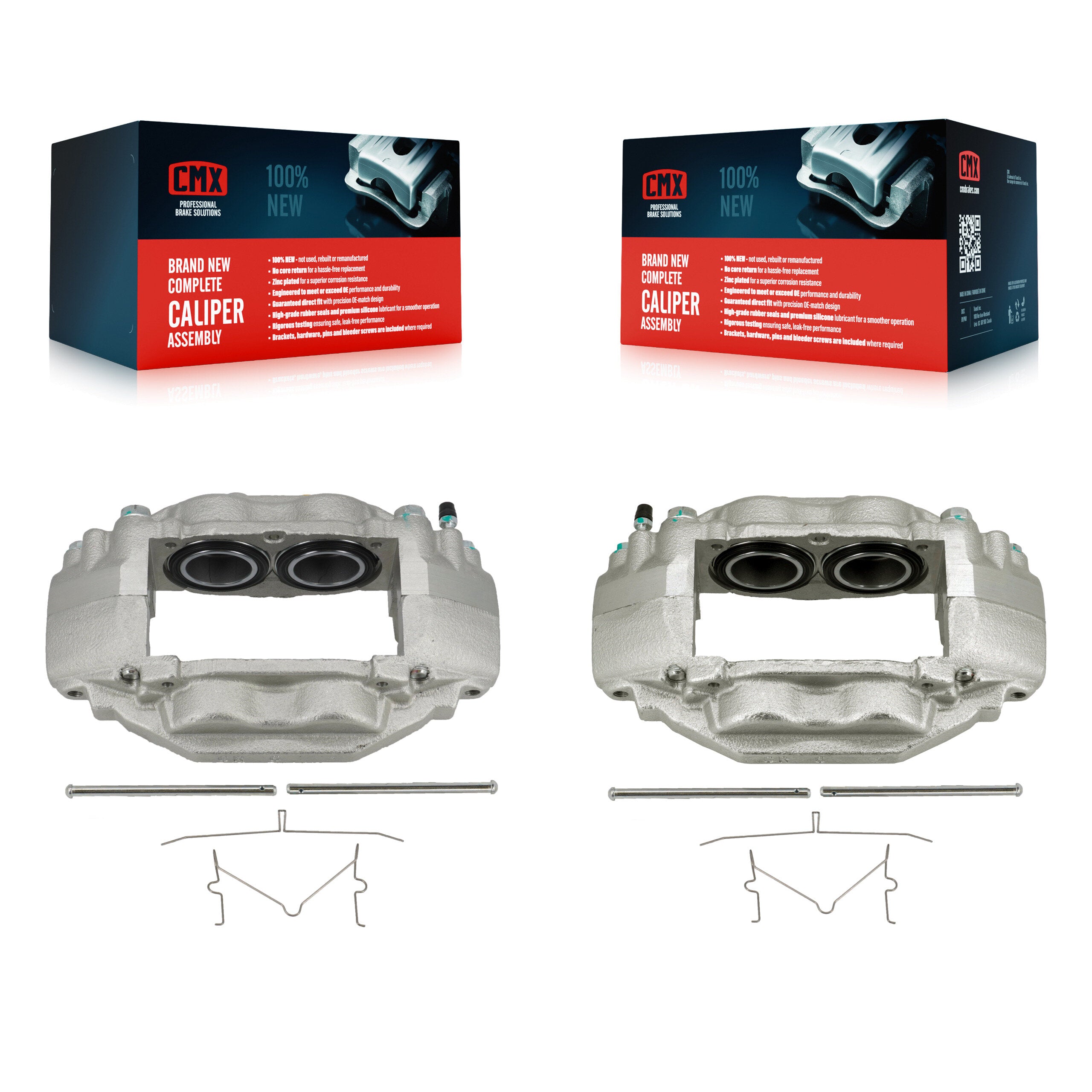 CMX KBC-100142 Disc Brake Caliper for 2007-2016 Toyota Sequoia, Toyota Tundra - Front product image