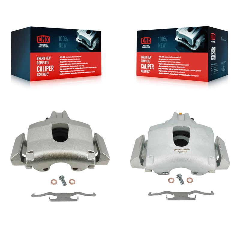 CMX KBC-100147 Disc Brake Caliper for 2001-2007 Dodge Grand Caravan, Chrysler Town & Country, Dodge Caravan - Front product image